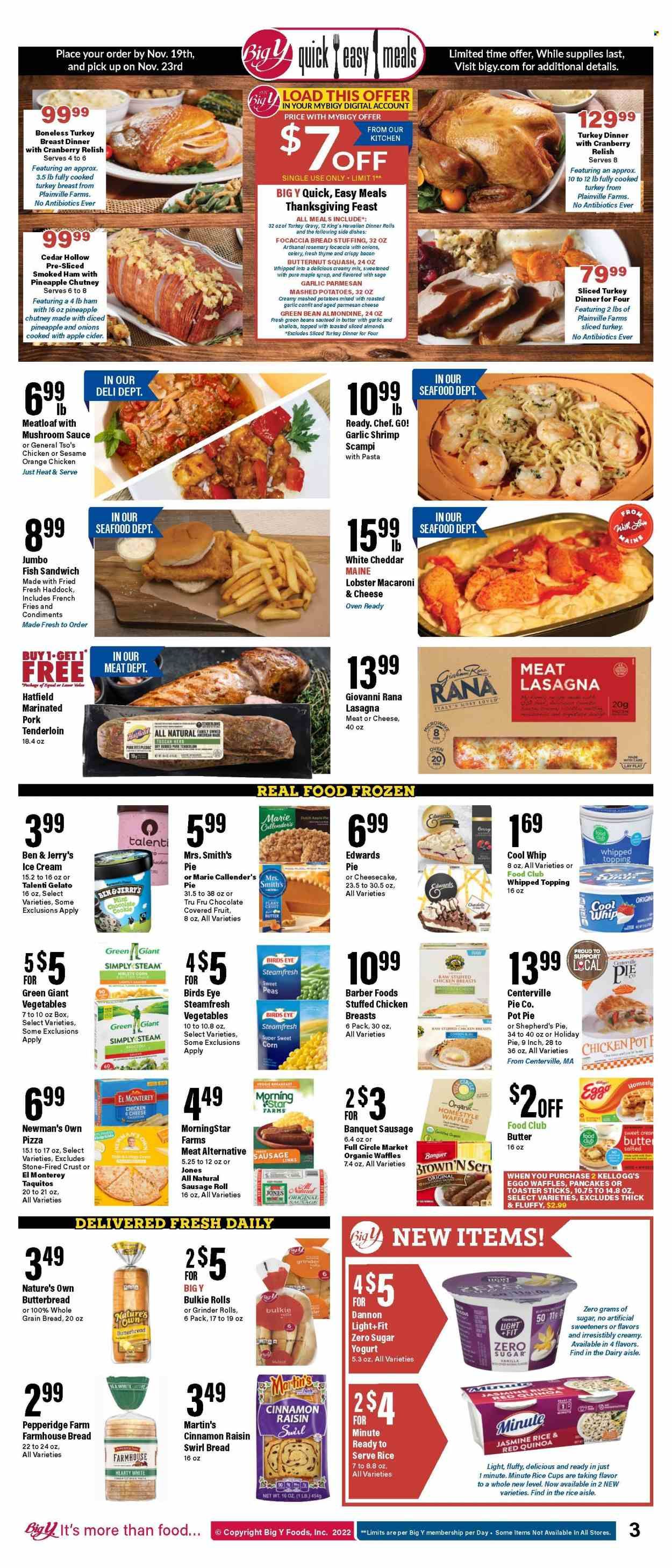 Big Y (CT) Weekly Ad Flyer Specials November 10 to November 16, 2022