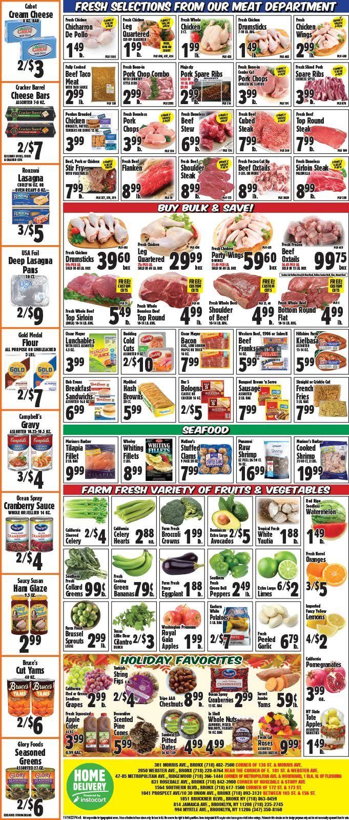 Western Beef (FL, NY) Weekly Ad Flyer Specials November 10 to November 16, 2022