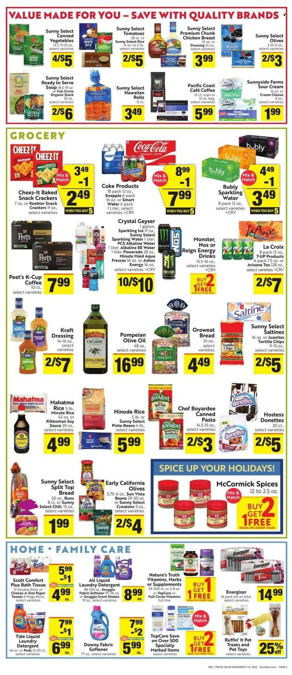 Save Mart (CA, NV) Weekly Ad Flyer Specials November 9 to November 15, 2022