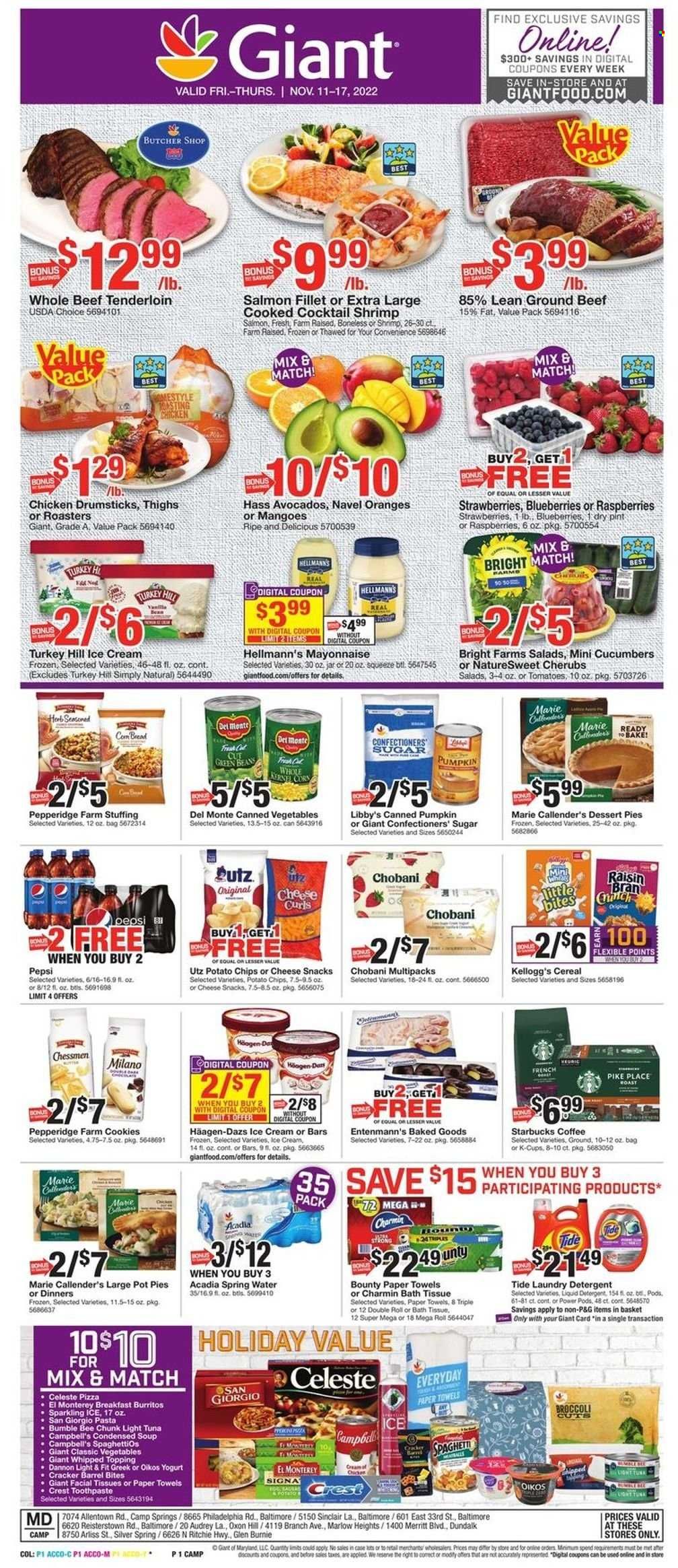 Giant Food (DE, MD, VA) Weekly Ad Flyer Specials November 11 to November 17, 2022