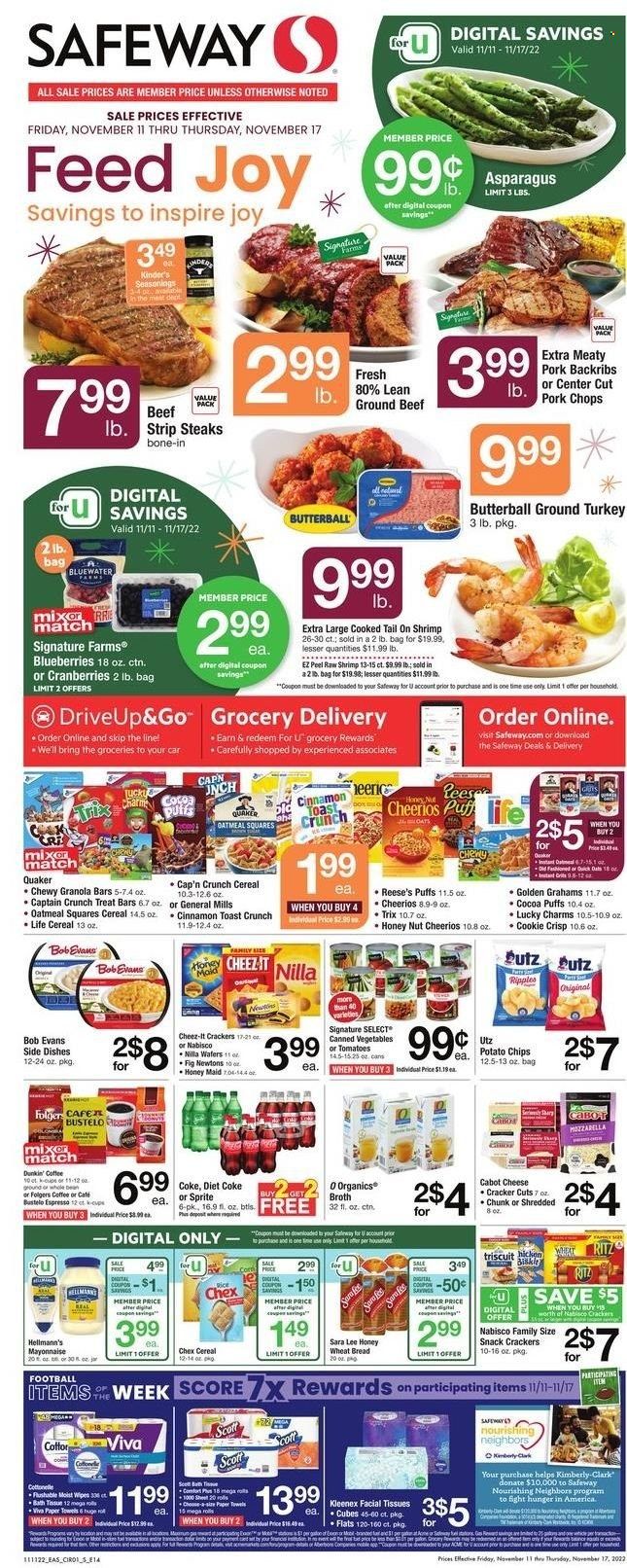 Safeway (MD, VA) Weekly Ad Flyer Specials November 11 to November 17, 2022
