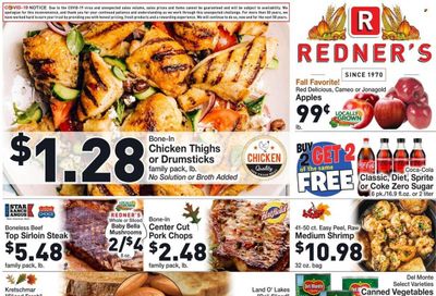 Redner's Markets (DE, MD, PA) Weekly Ad Flyer Specials November 10 to November 16, 2022