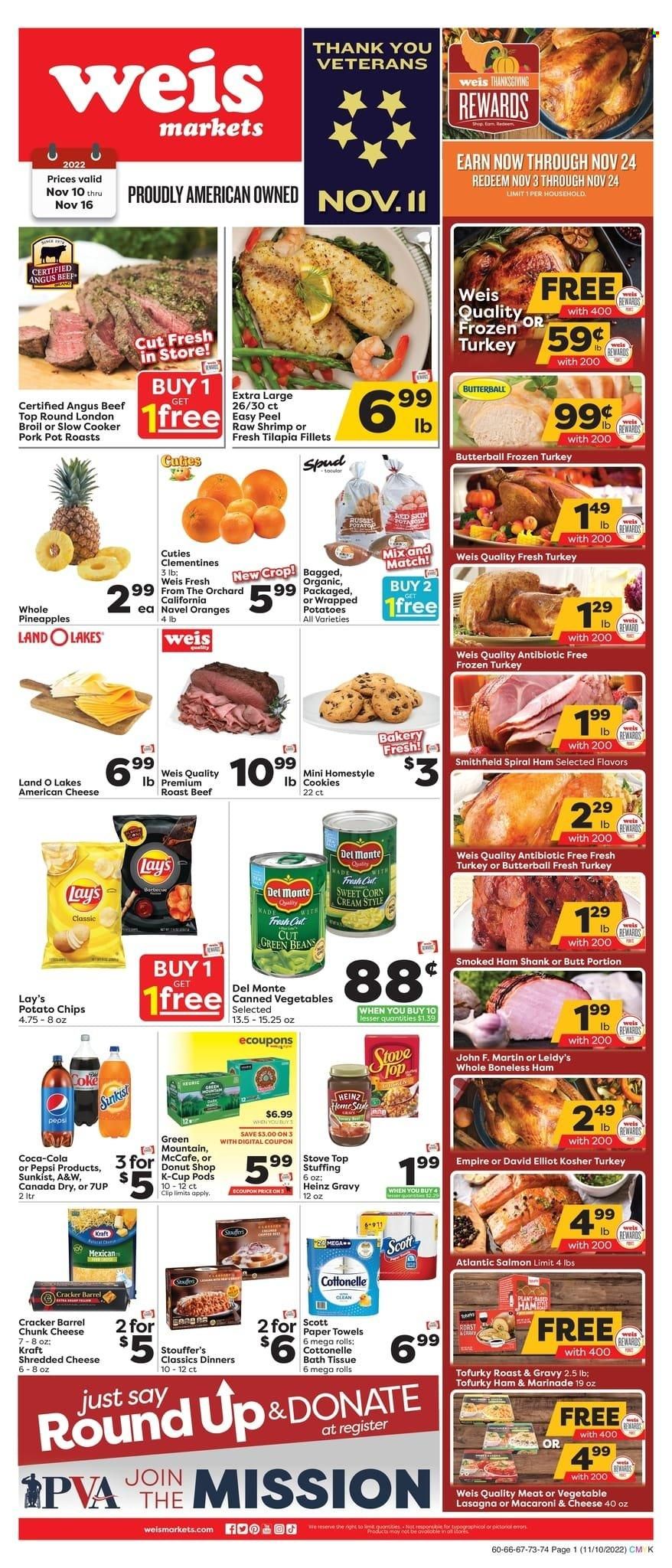 Weis (MD, NY, PA) Weekly Ad Flyer Specials November 10 to November 16, 2022