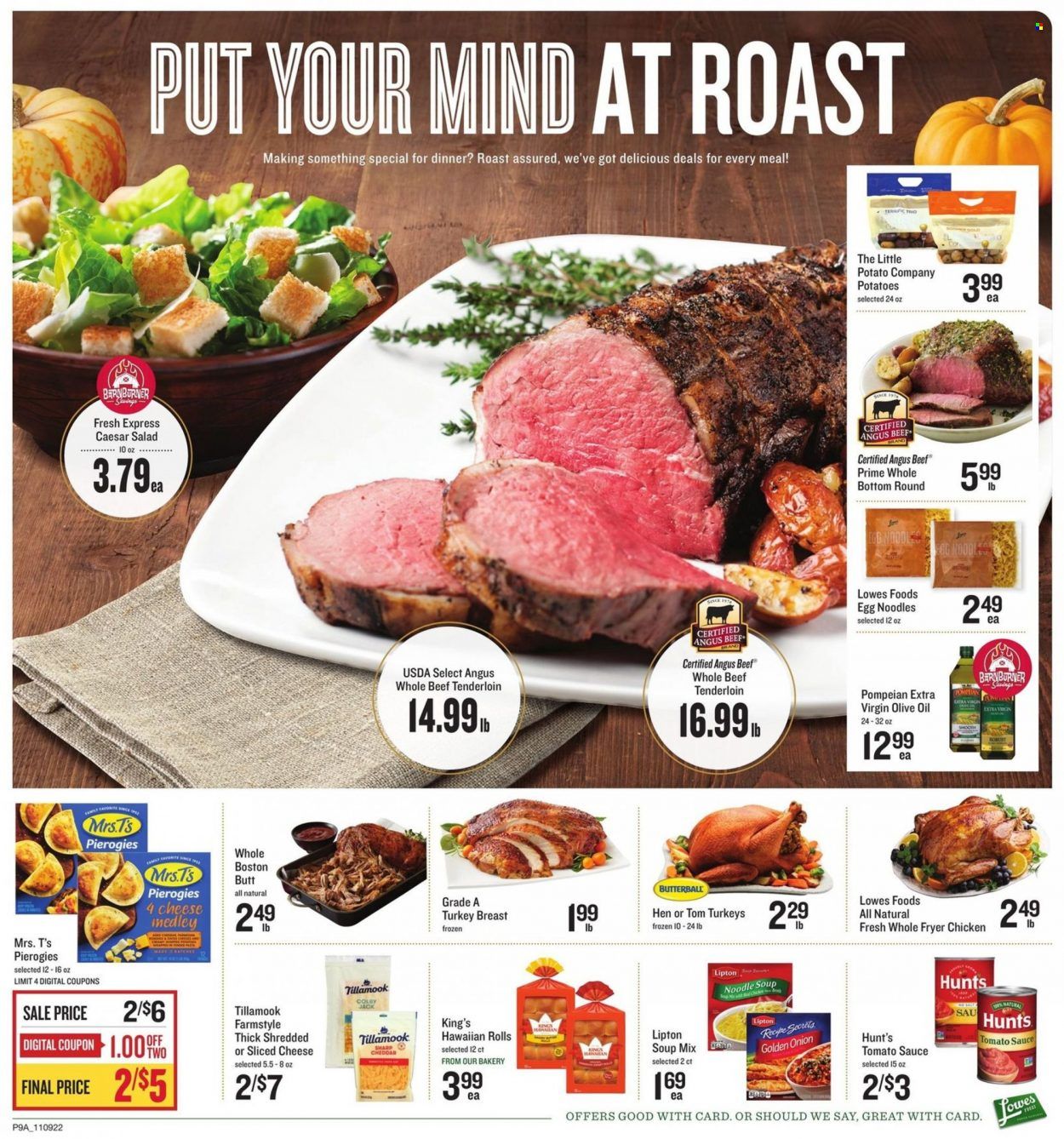 Lowes Foods (NC, SC) Weekly Ad Flyer Specials November 9 to November 15, 2022