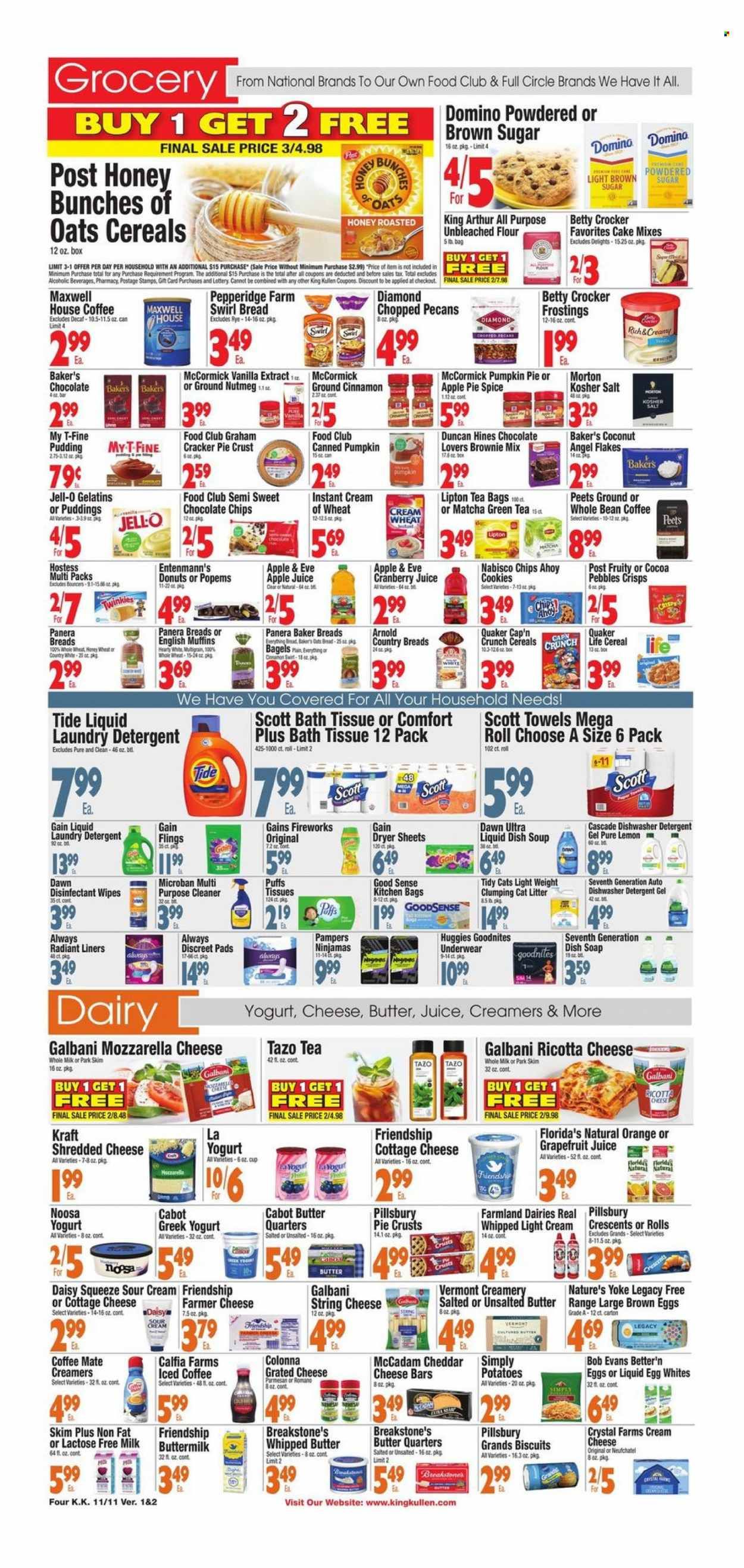 King Kullen (NY) Weekly Ad Flyer Specials November 11 to November 17, 2022