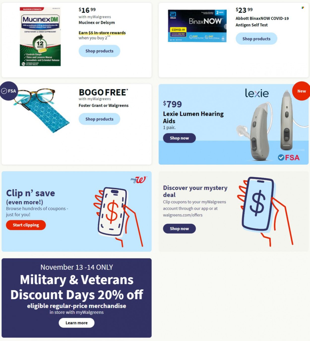 Walgreens Weekly Ad Flyer Specials November 13 to November 19, 2022