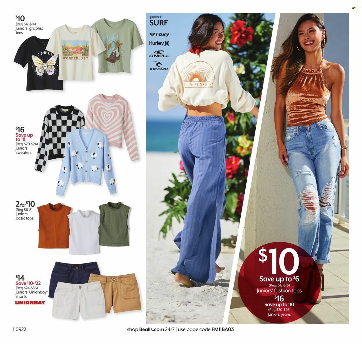 Bealls Florida (FL) Weekly Ad Flyer Specials November 9 to November 15, 2022