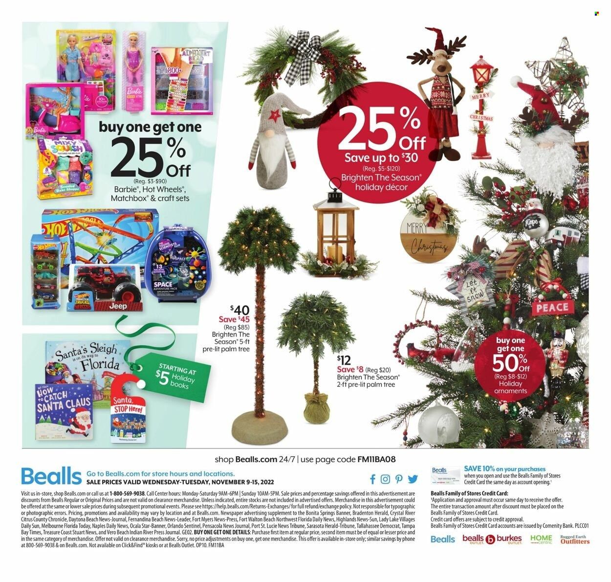 Bealls Florida (FL) Weekly Ad Flyer Specials November 9 to November 15, 2022