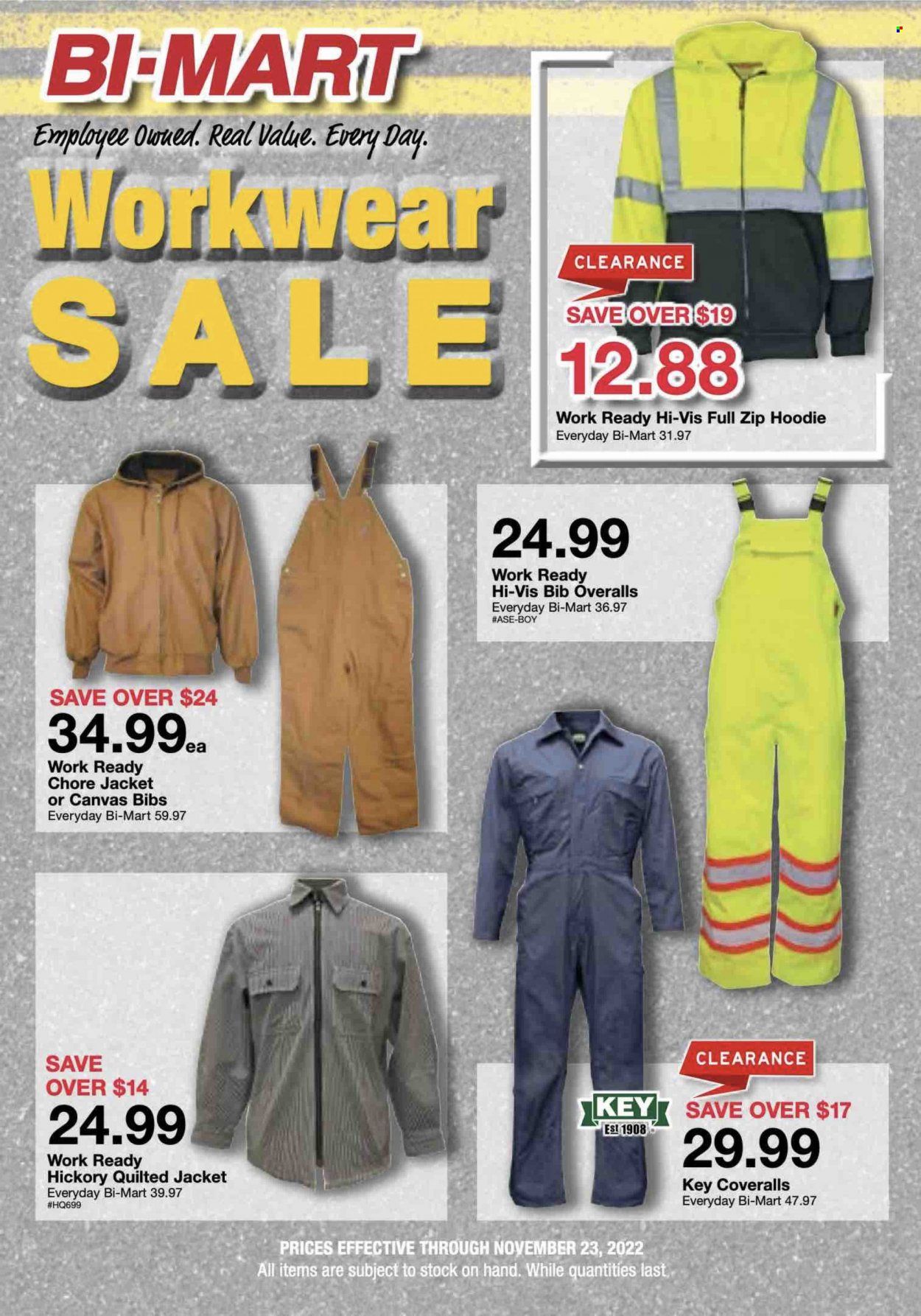 Bi-Mart (ID, OR, WA) Weekly Ad Flyer Specials November 9 to November 23, 2022