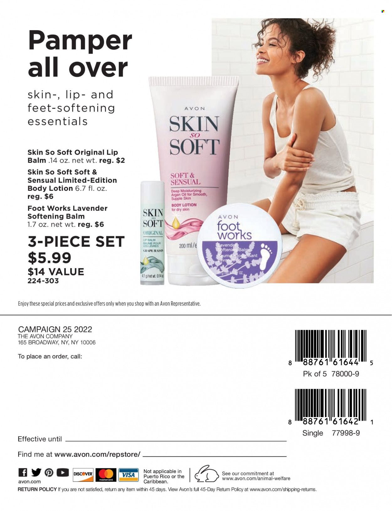 Avon Weekly Ad Flyer Specials November 9 to November 22, 2022