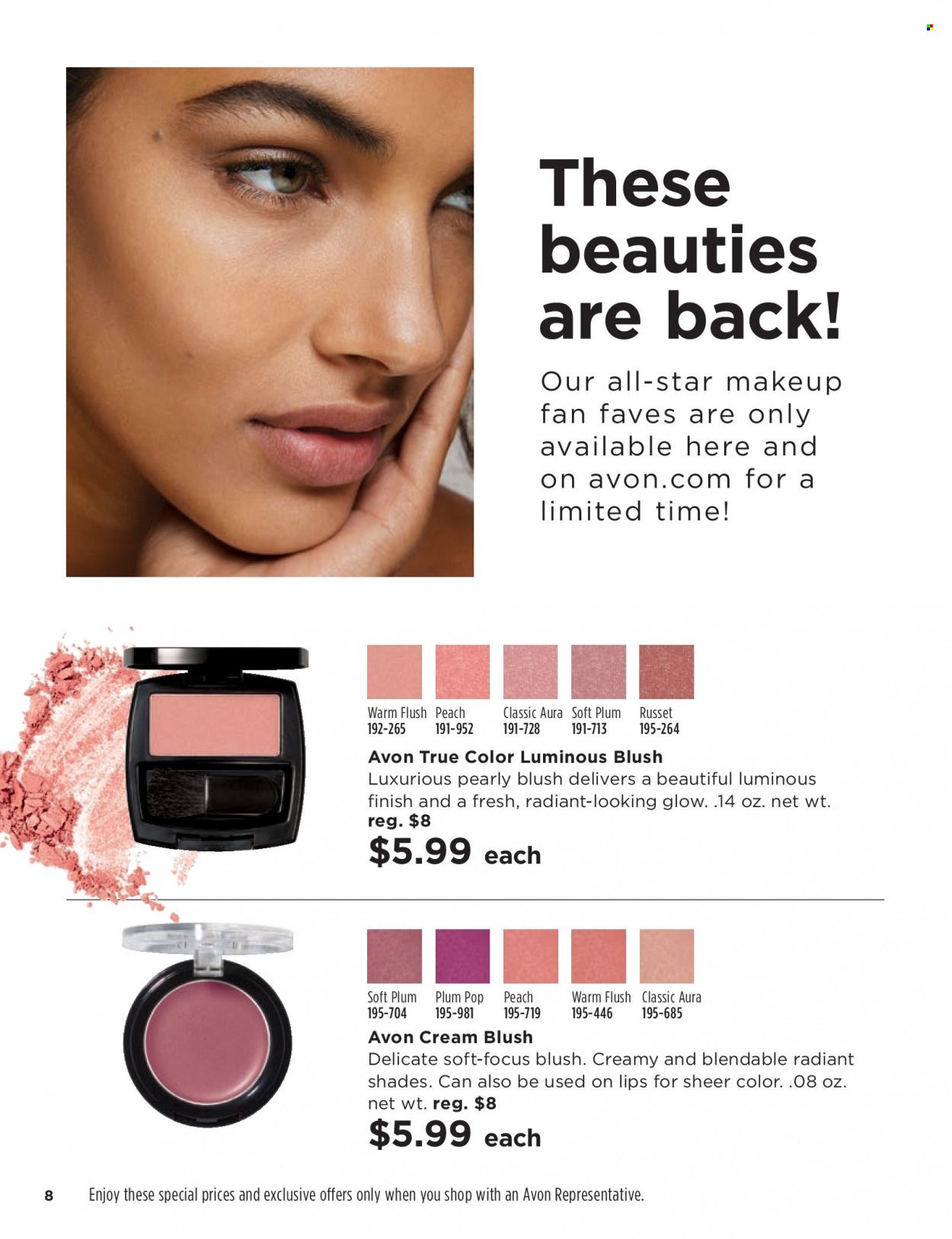 Avon Weekly Ad Flyer Specials November 9 to November 22, 2022