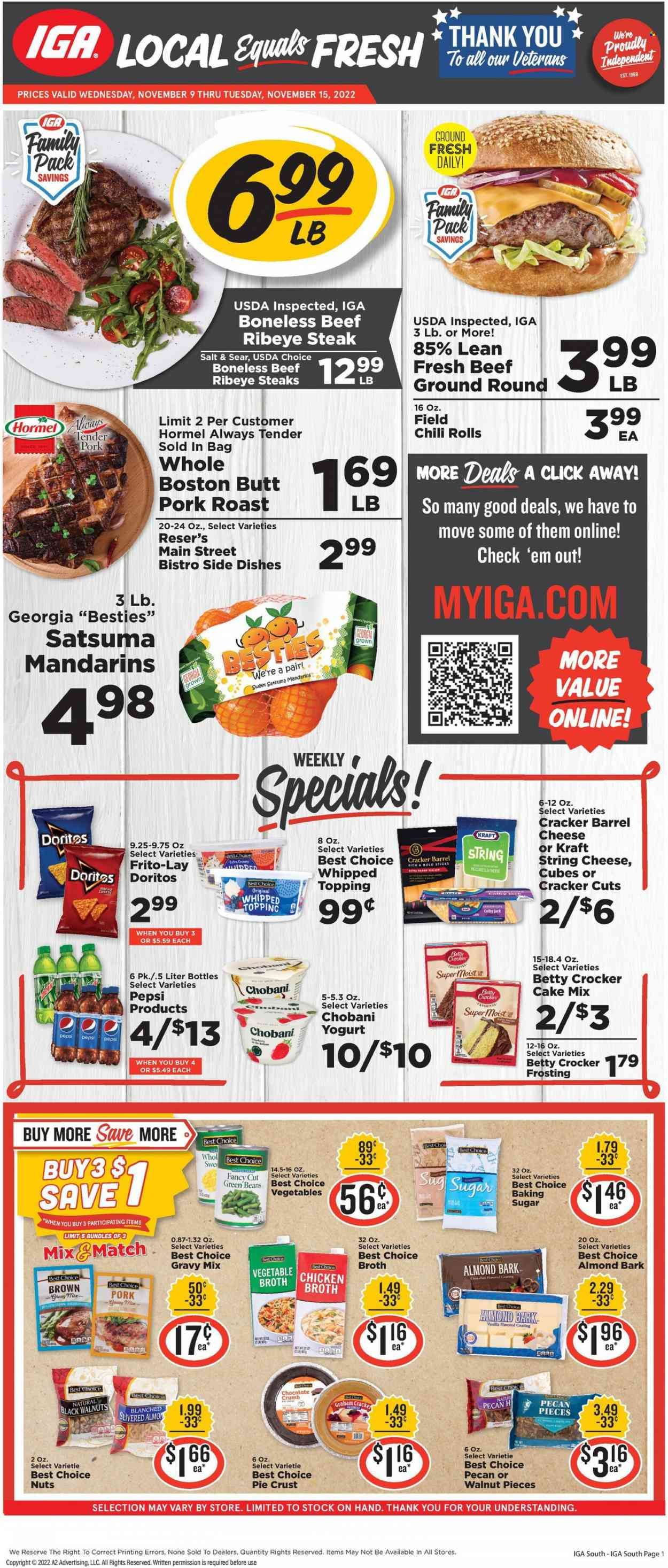 IGA (KY) Weekly Ad Flyer Specials November 9 to November 15, 2022