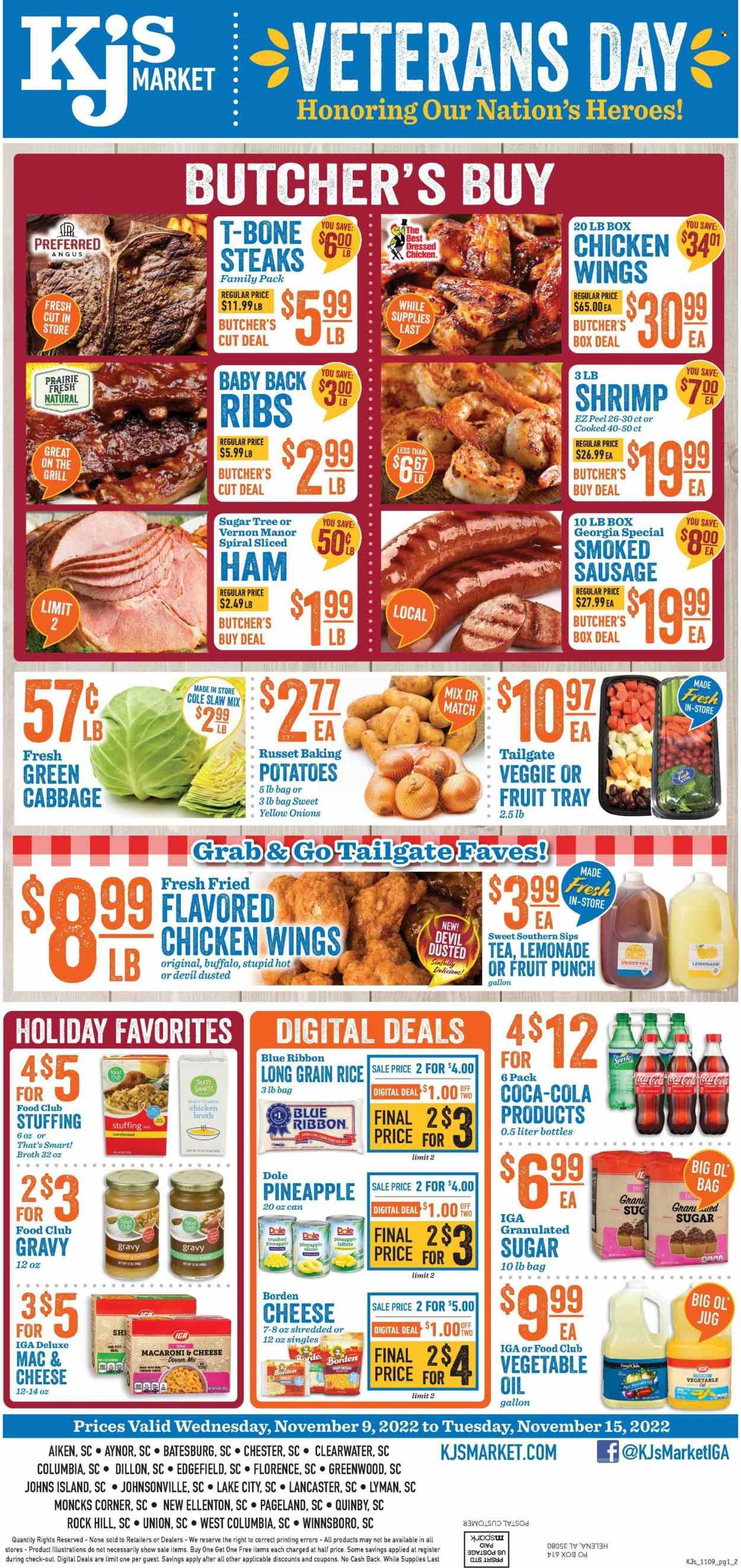 KJ´s Market (GA, SC) Weekly Ad Flyer Specials November 9 to November 15, 2022