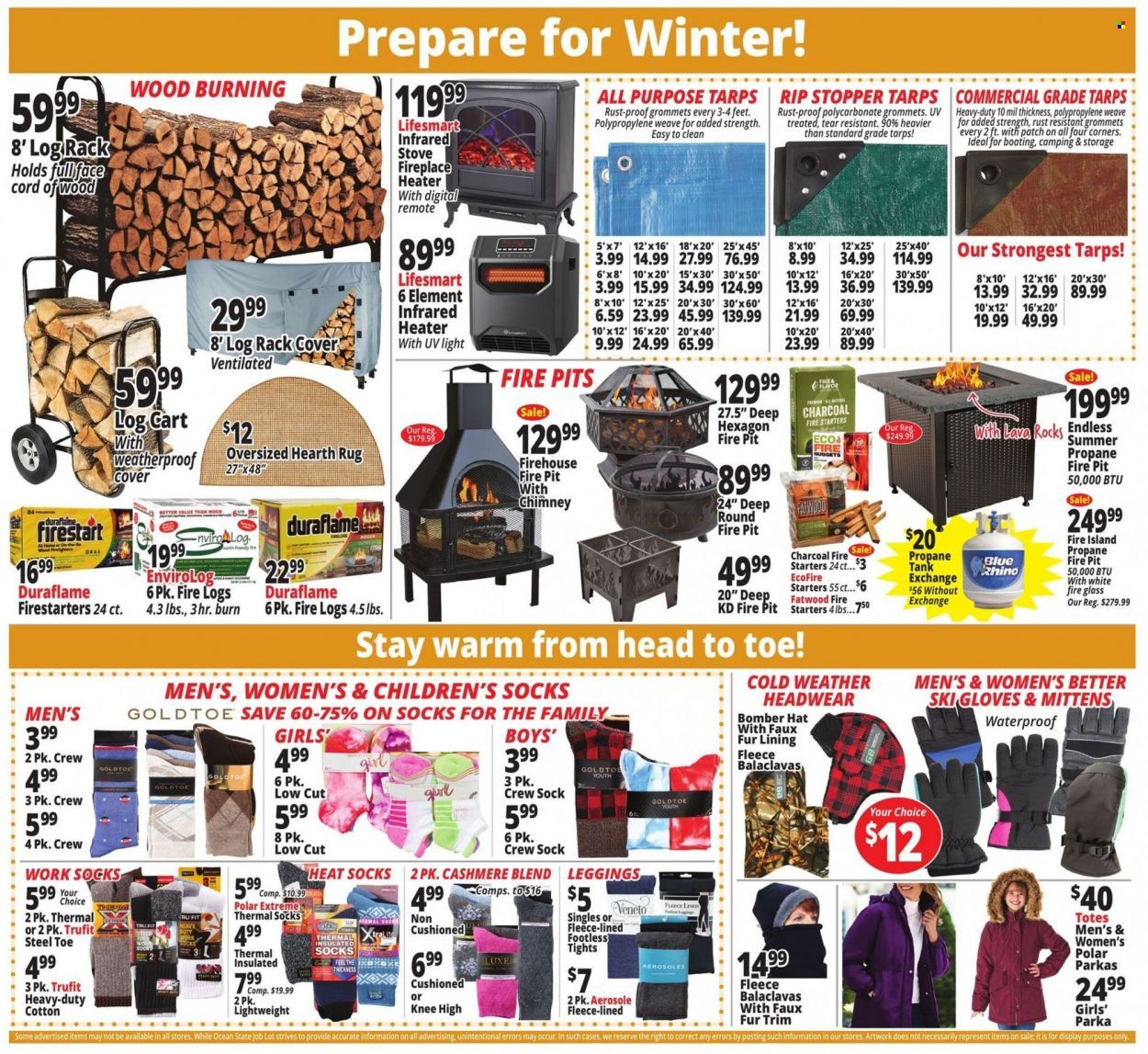 Ocean State Job Lot (CT, MA, ME, NH, NJ, NY, RI, VT) Weekly Ad Flyer Specials November 10 to November 16, 2022
