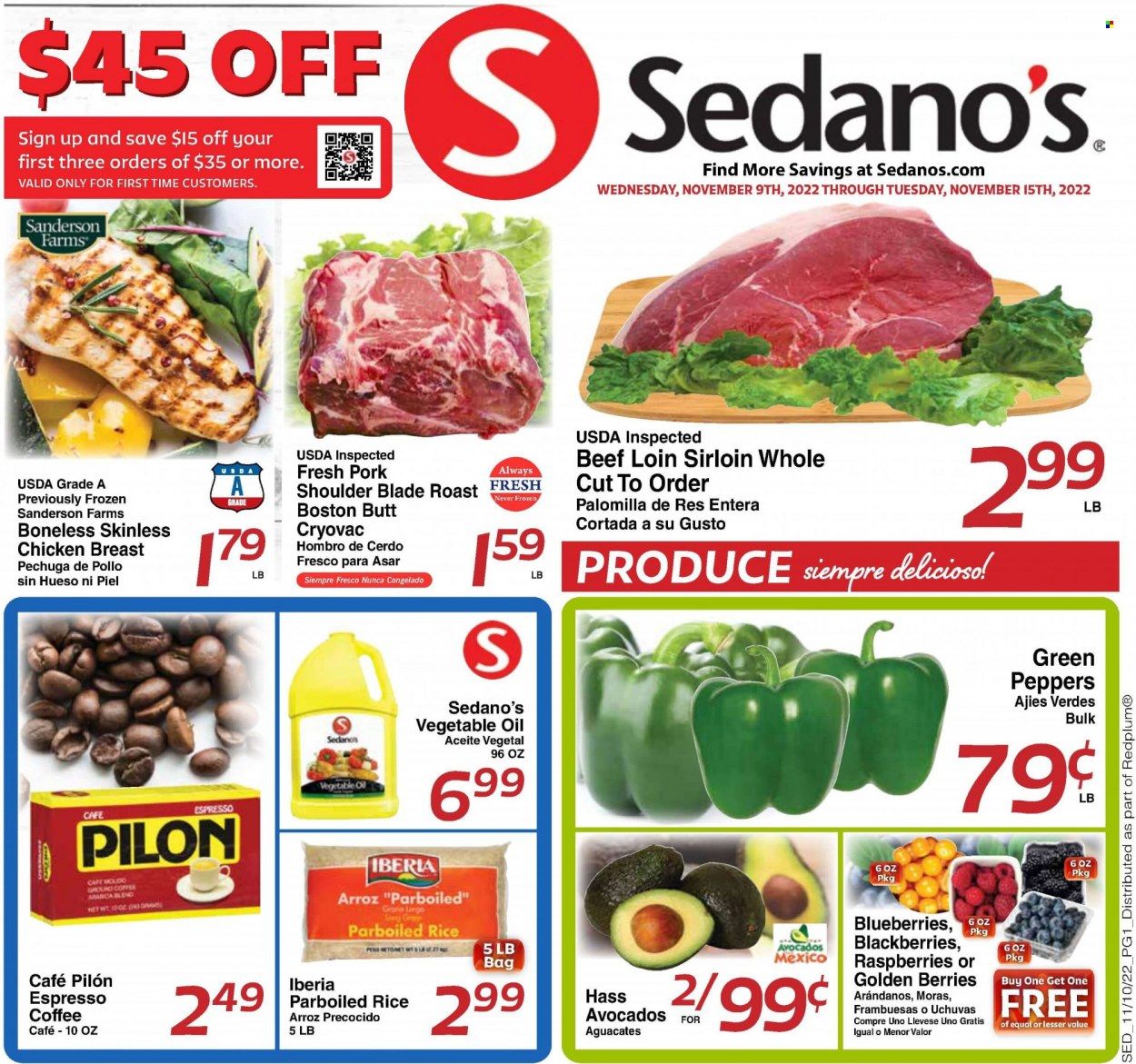 Sedano's (FL) Weekly Ad Flyer Specials November 9 to November 15, 2022