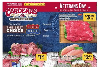 Cardenas (CA, NV) Weekly Ad Flyer Specials November 9 to November 15, 2022
