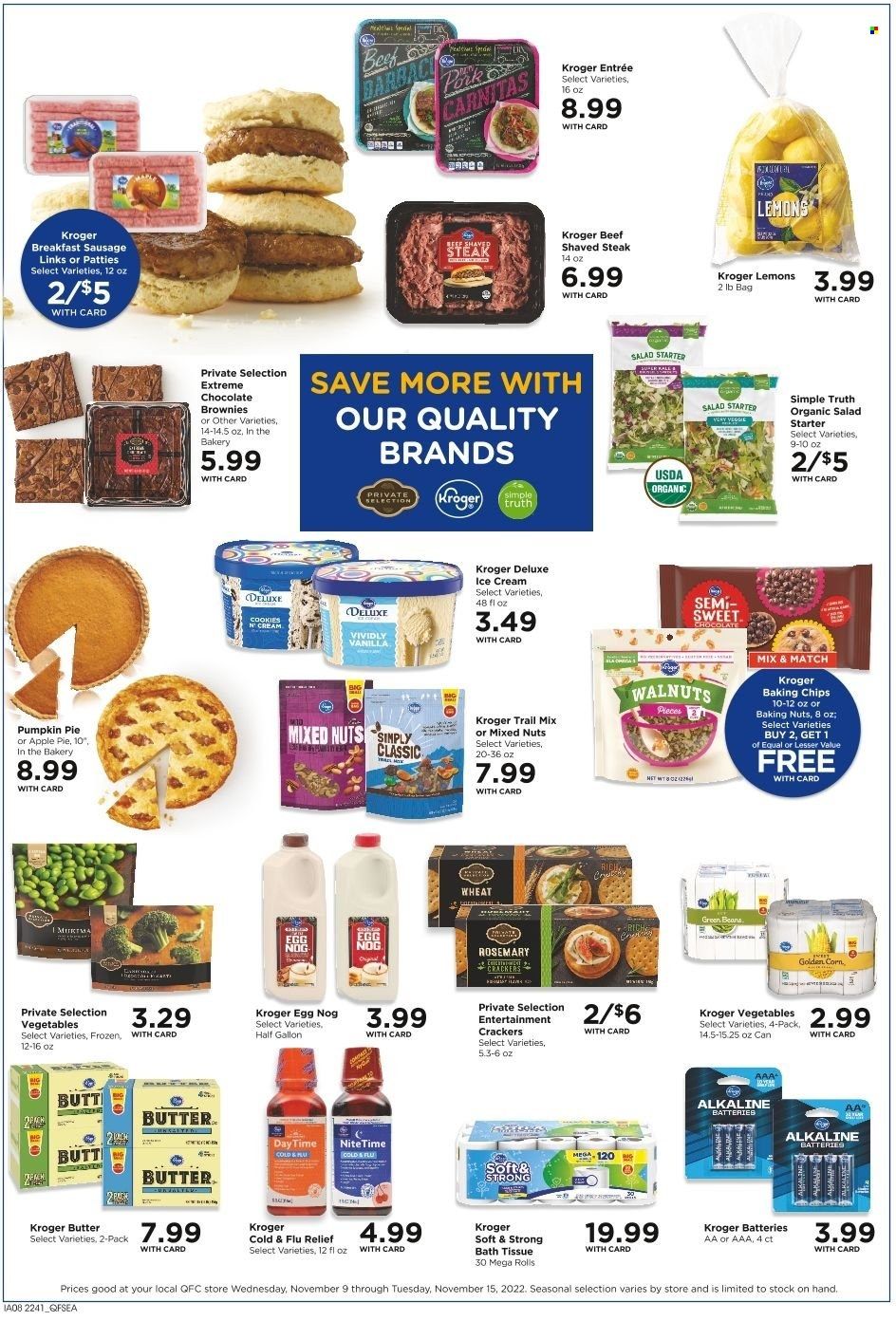 QFC (WA) Weekly Ad Flyer Specials November 9 to November 15, 2022