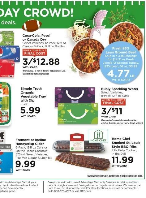 QFC (WA) Weekly Ad Flyer Specials November 9 to November 15, 2022