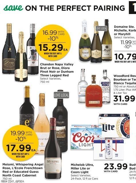 QFC (WA) Weekly Ad Flyer Specials November 9 to November 15, 2022