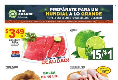 El Rio Grande (TX) Weekly Ad Flyer Specials November 9 to November 15, 2022