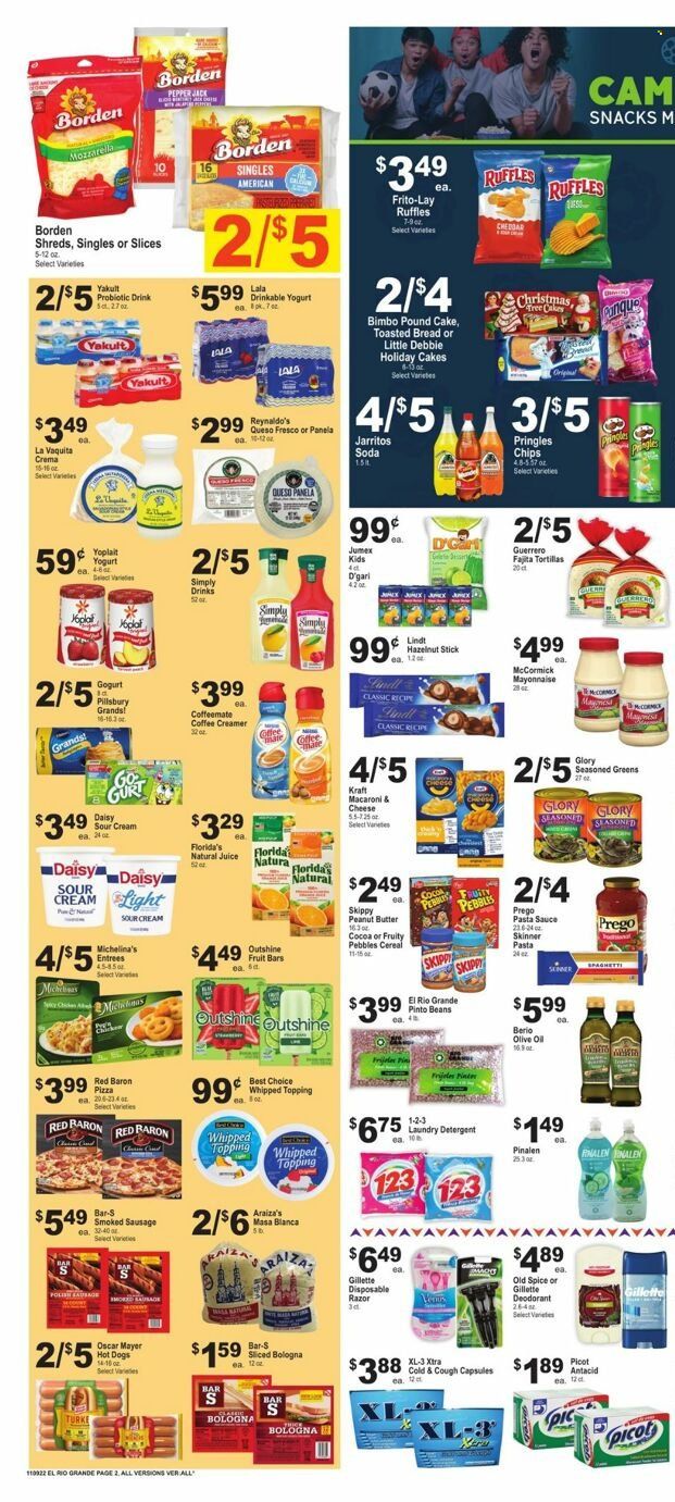 El Rio Grande (TX) Weekly Ad Flyer Specials November 9 to November 15, 2022