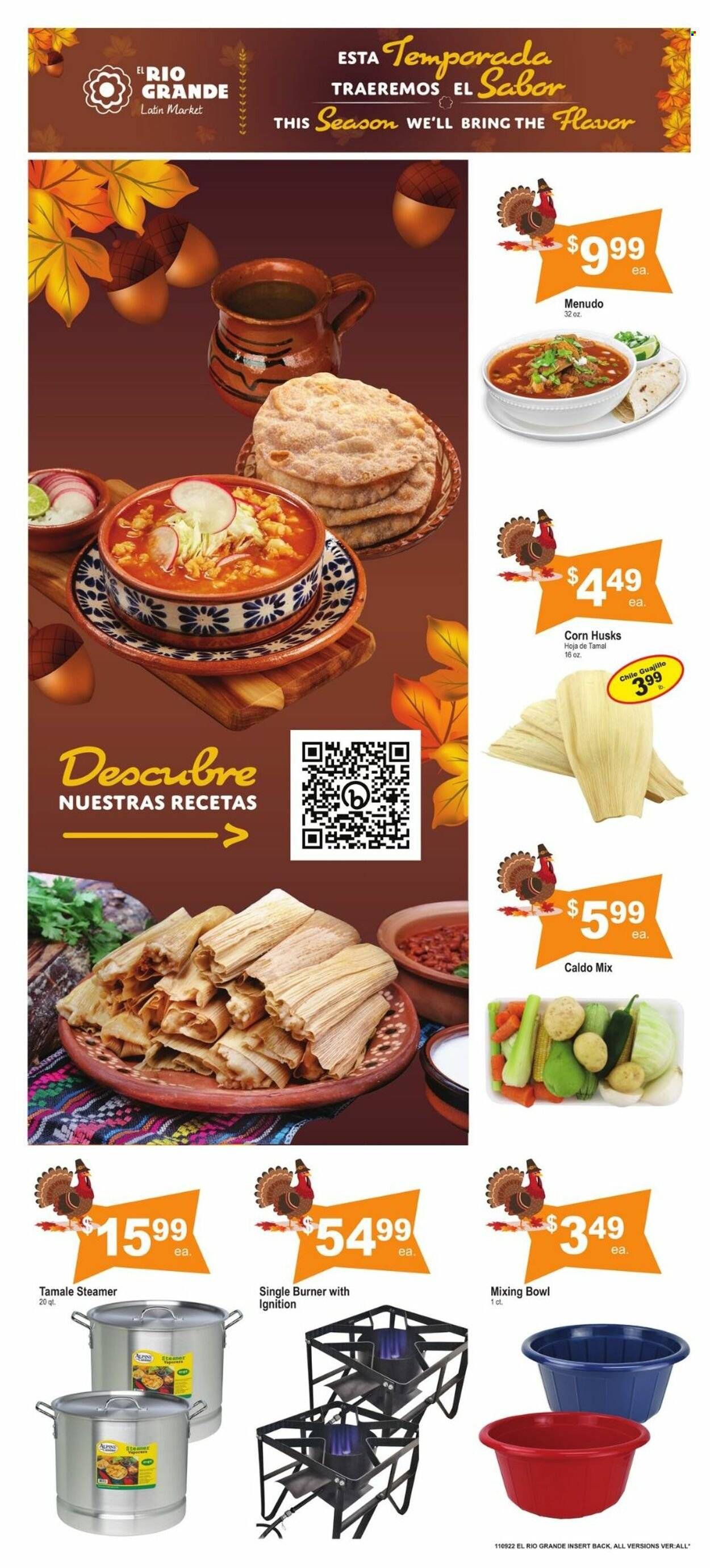 El Rio Grande (TX) Weekly Ad Flyer Specials November 9 to November 15, 2022