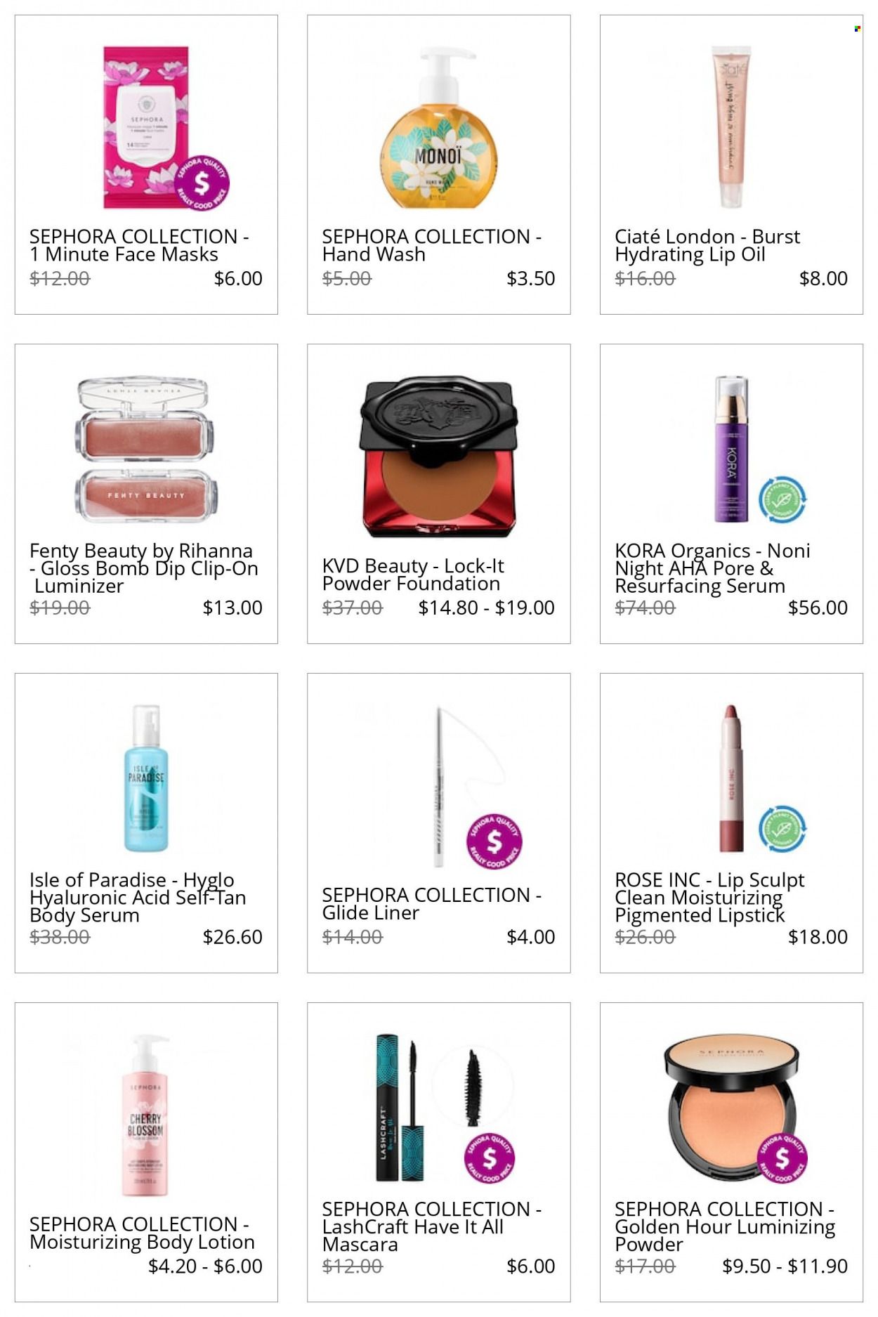 Sephora Promotions & Flyer Specials December 2022