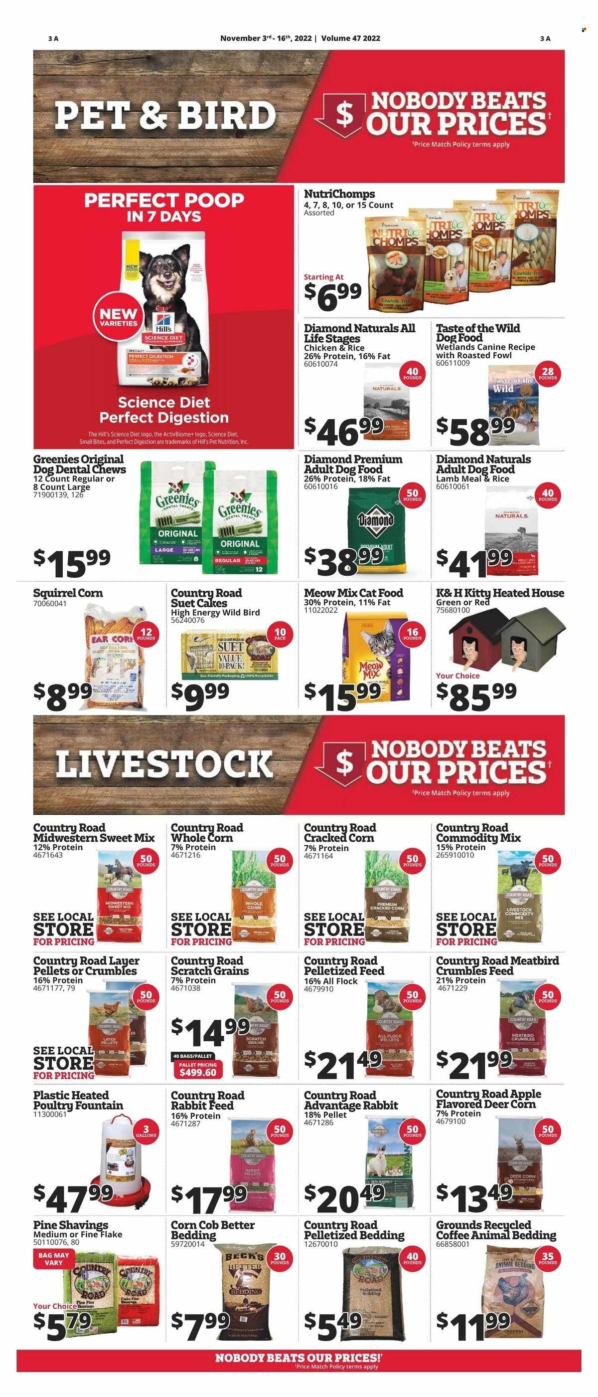 Rural King Weekly Ad Flyer Specials November 3 to November 16, 2022