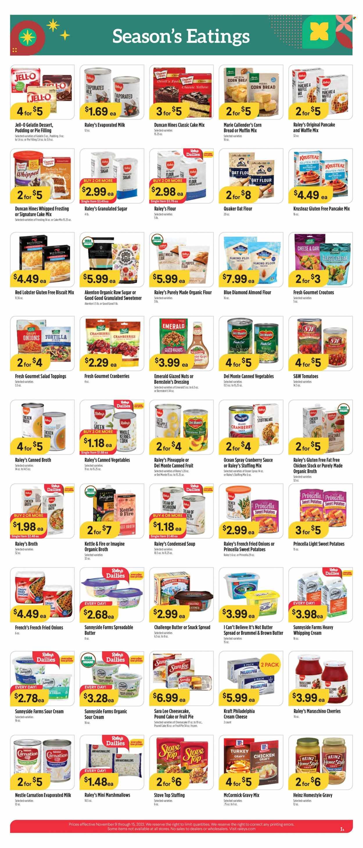 Raley's (CA, NV) Weekly Ad Flyer Specials November 9 to November 15, 2022