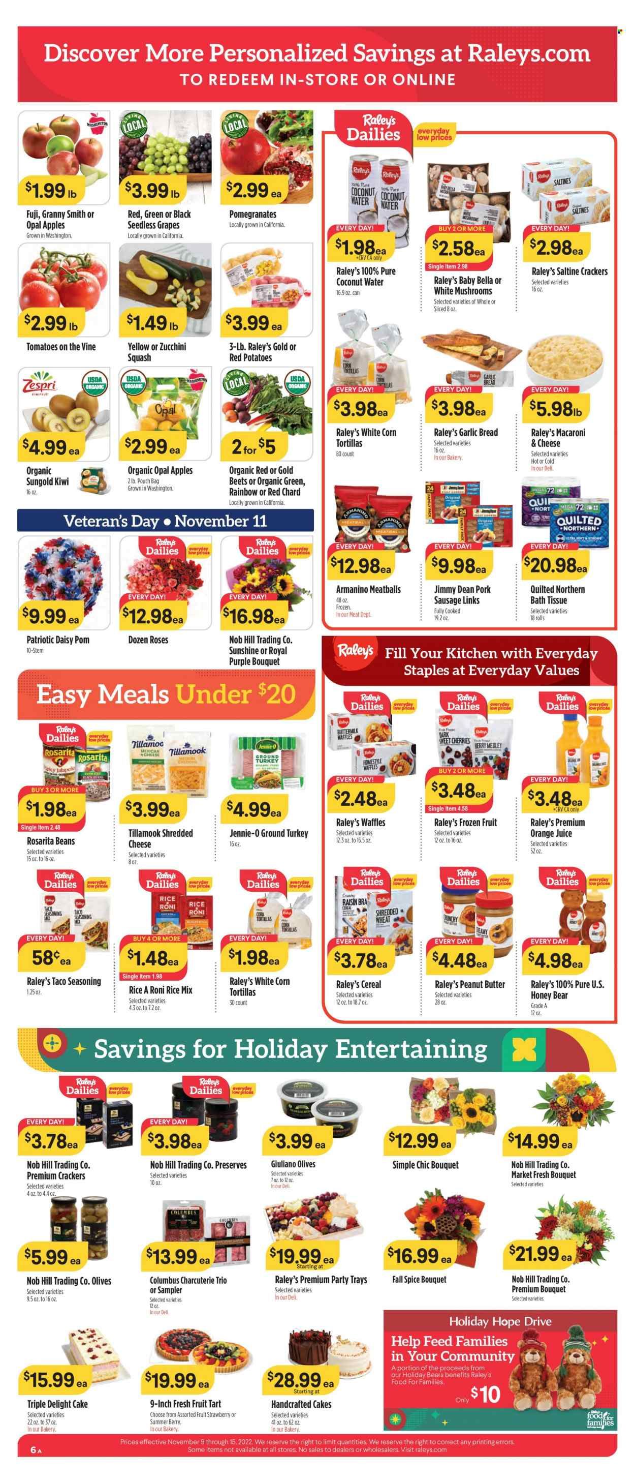 Raley's (CA, NV) Weekly Ad Flyer Specials November 9 to November 15, 2022