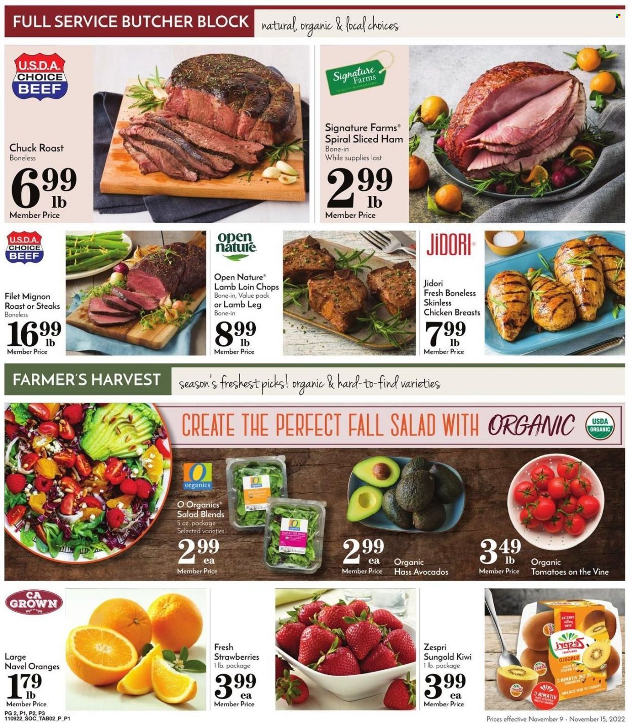 Pavilions (CA) Weekly Ad Flyer Specials November 9 to November 15, 2022