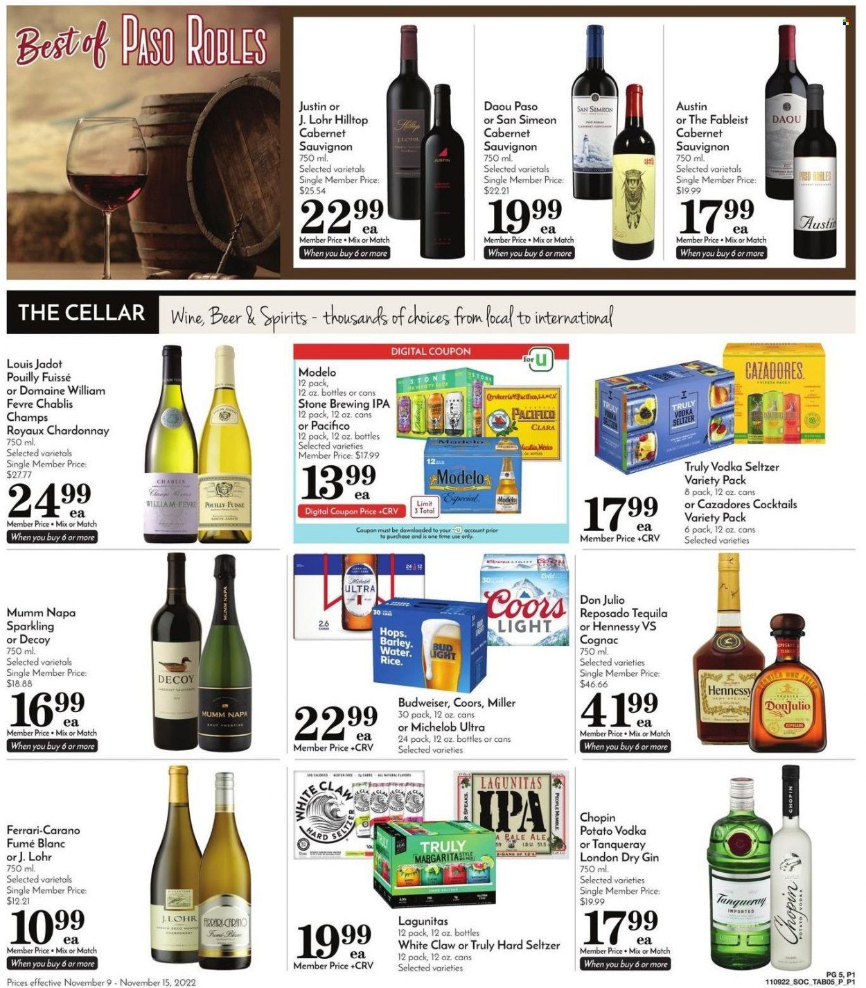 Pavilions (CA) Weekly Ad Flyer Specials November 9 to November 15, 2022