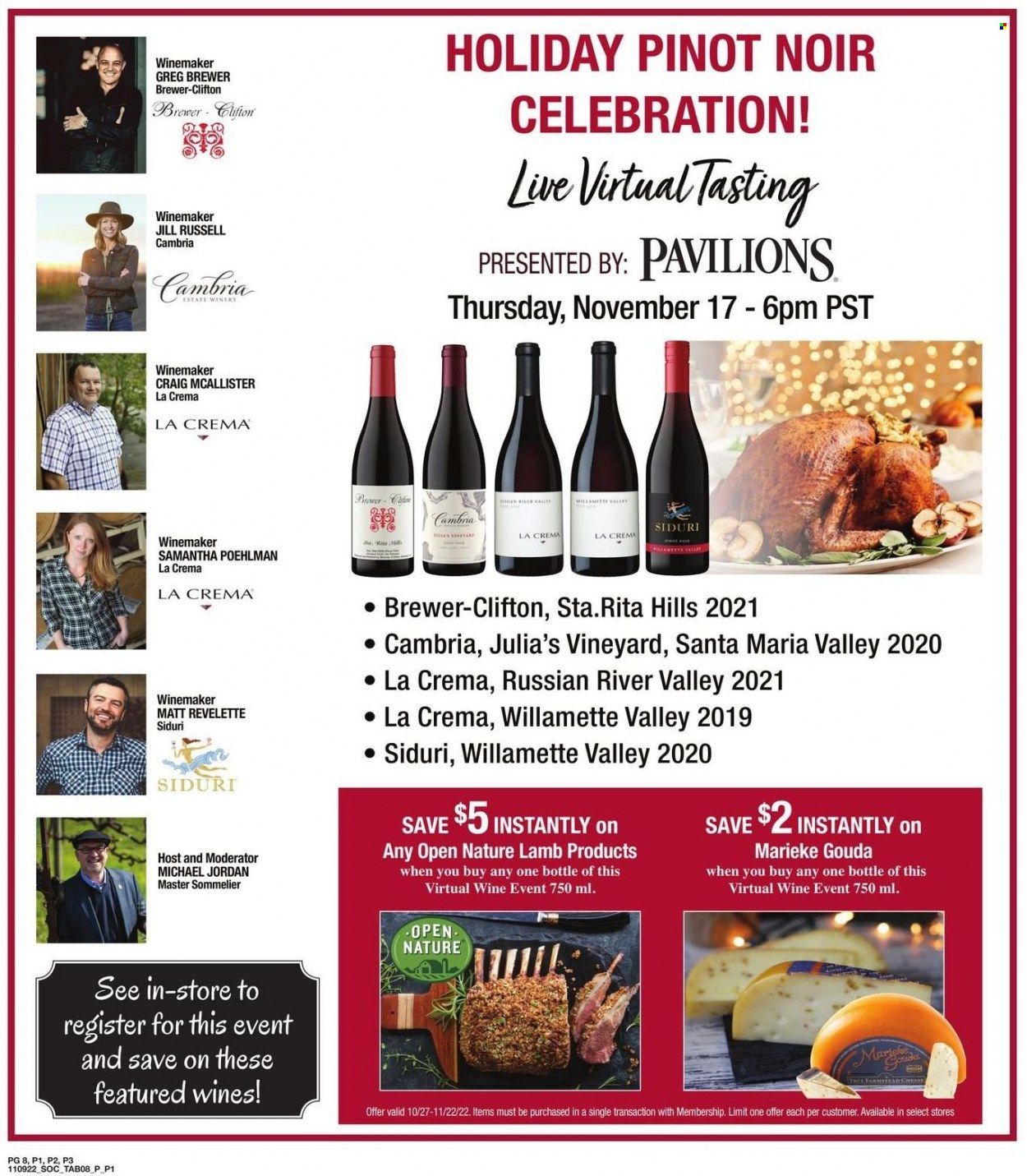Pavilions (CA) Weekly Ad Flyer Specials November 9 to November 15, 2022