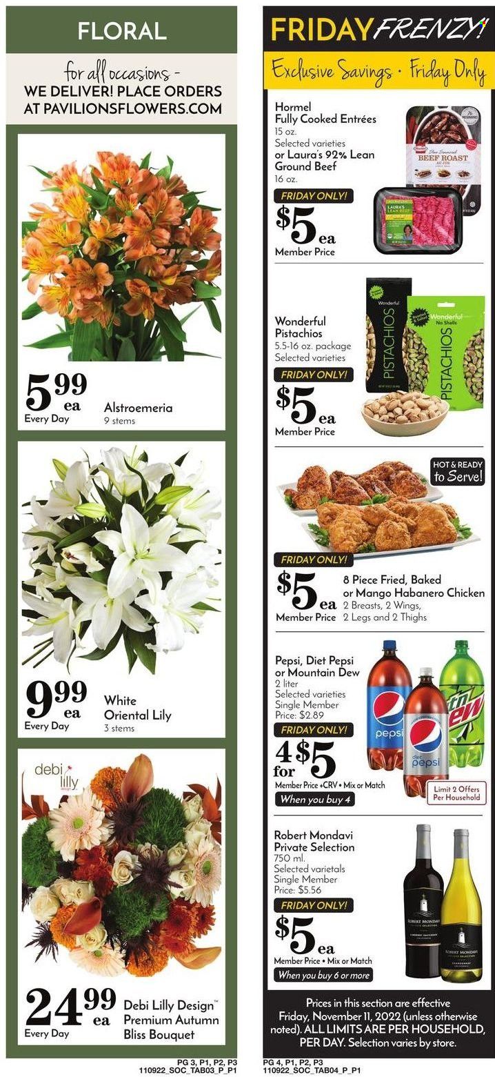 Pavilions (CA) Weekly Ad Flyer Specials November 9 to November 15, 2022