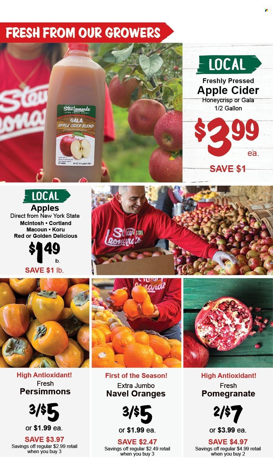 Stew Leonard's (CT, NJ, NY) Weekly Ad Flyer Specials November 9 to November 15, 2022