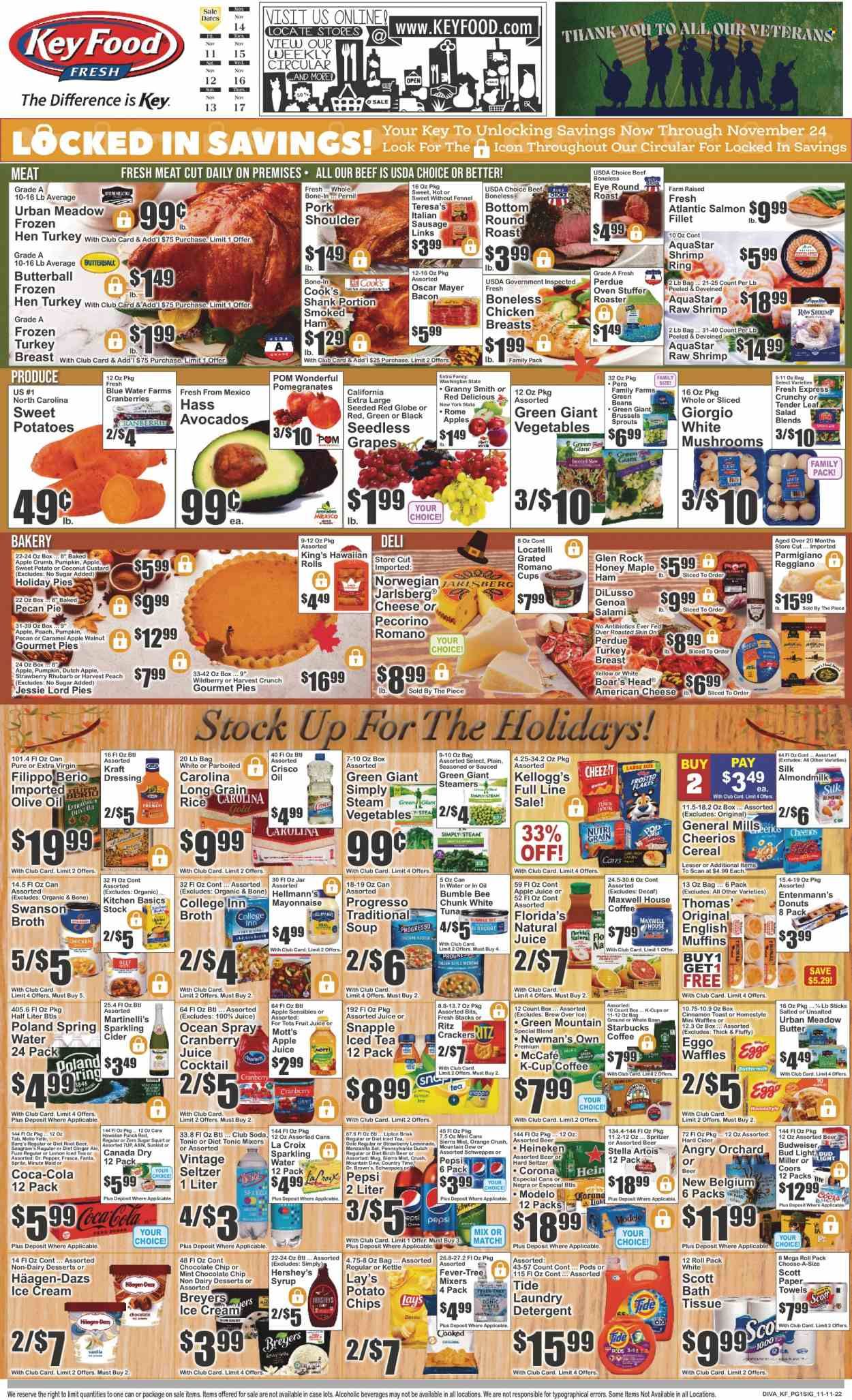 Key Food (NY) Weekly Ad Flyer Specials November 11 to November 17, 2022