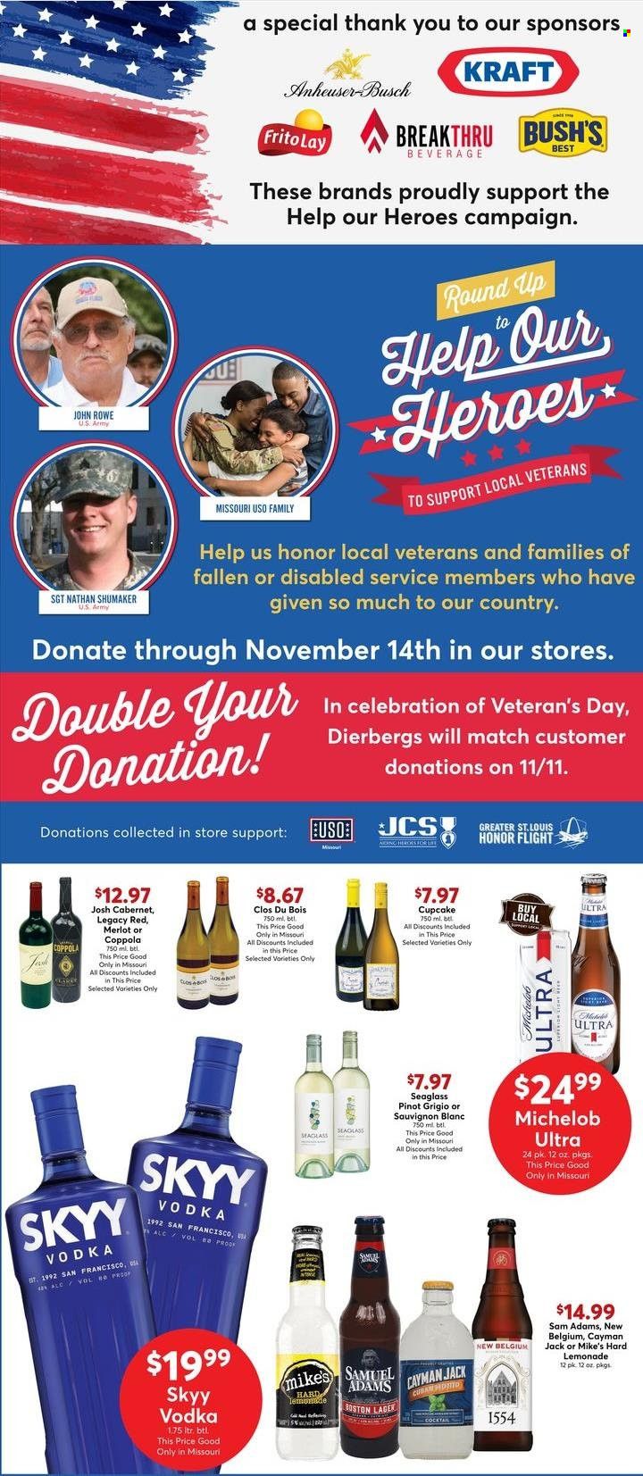 Dierbergs (IL, MO) Weekly Ad Flyer Specials November 8 to November 14, 2022