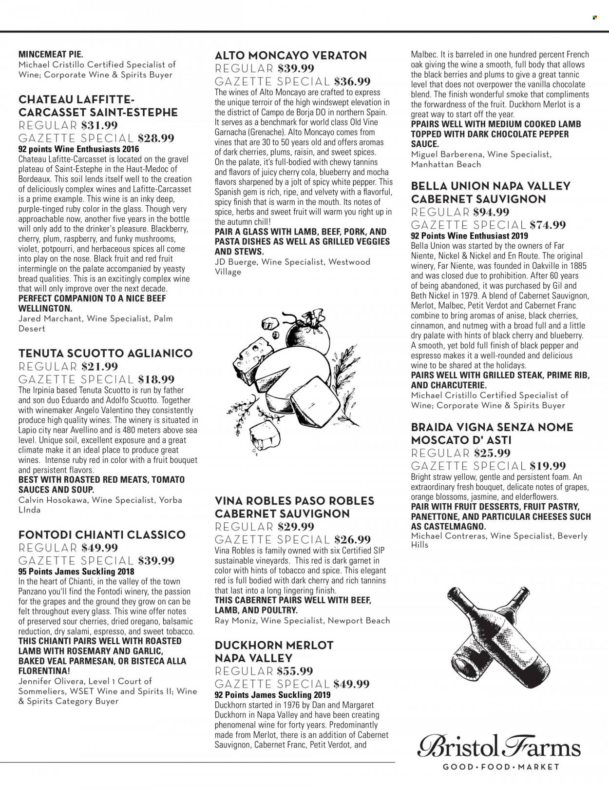 Bristol Farms (CA) Weekly Ad Flyer Specials November 2 to November 29, 2022