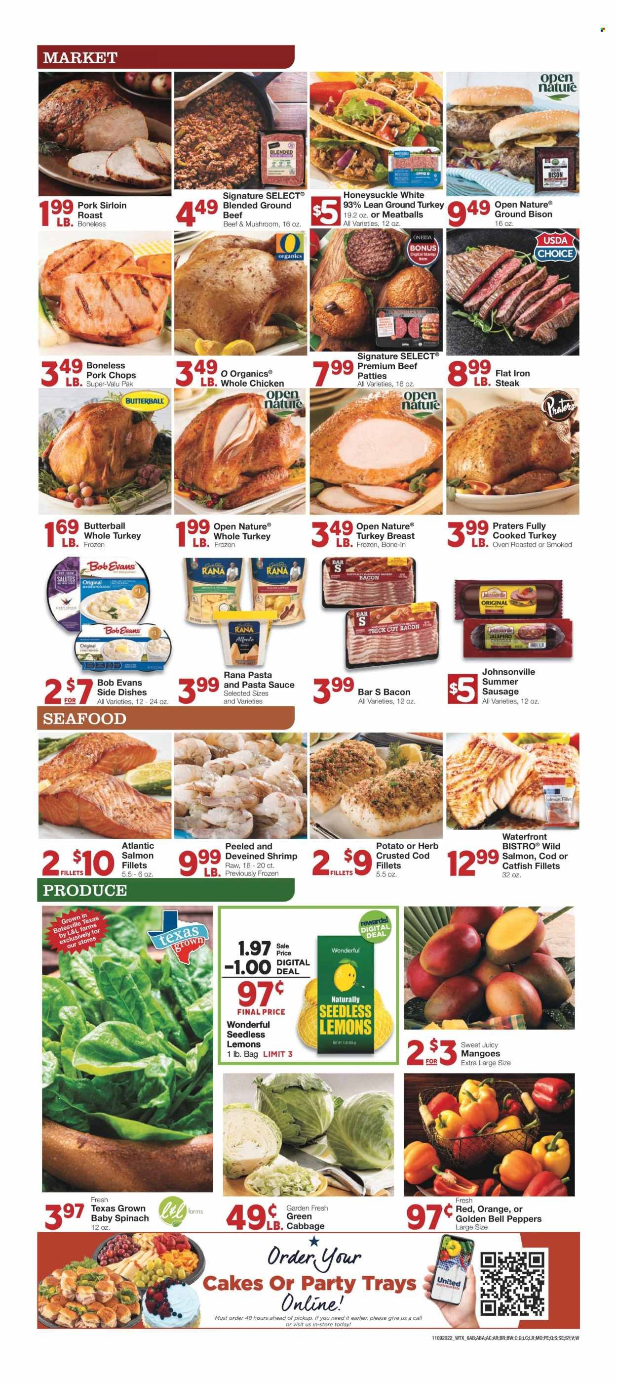 United Supermarkets (TX) Weekly Ad Flyer Specials November 9 to November 15, 2022