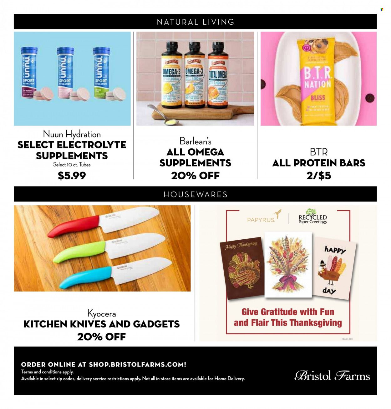 Bristol Farms (CA) Weekly Ad Flyer Specials November 9 to November 29, 2022