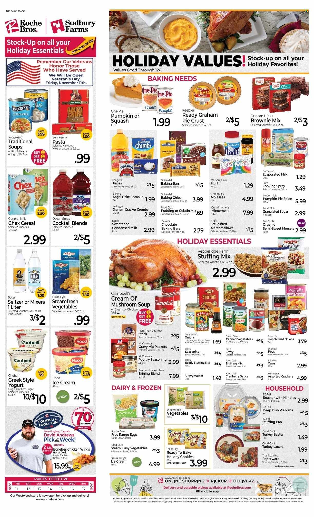 Roche Bros. (MA) Weekly Ad Flyer Specials November 11 to November 17, 2022