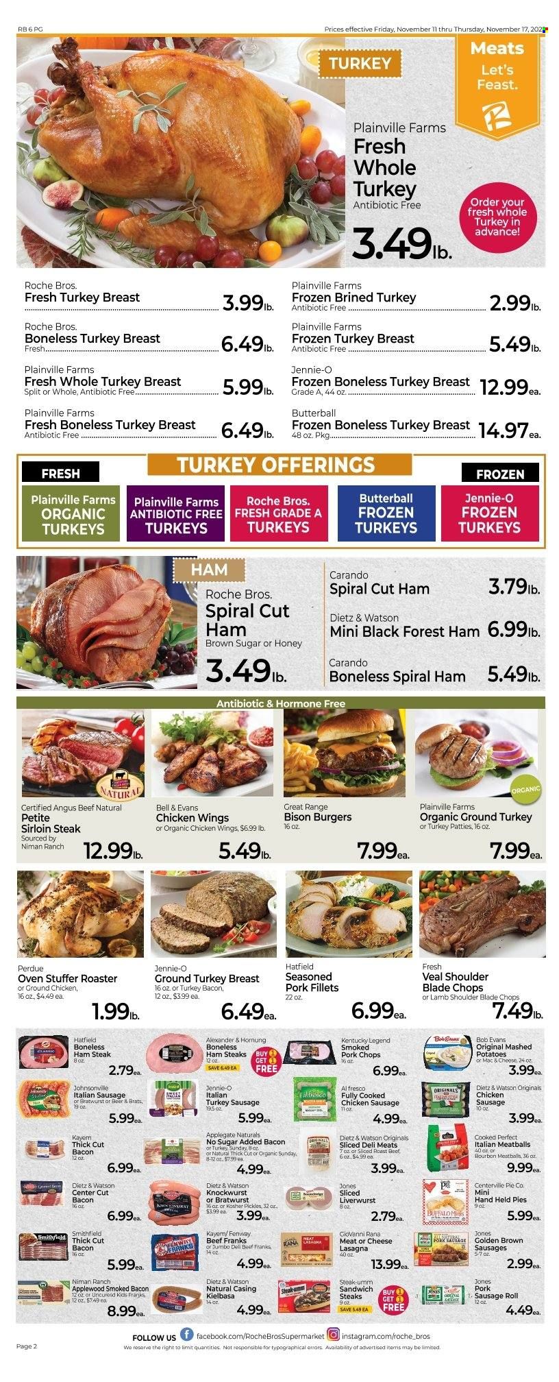 Roche Bros. (MA) Weekly Ad Flyer Specials November 11 to November 17, 2022