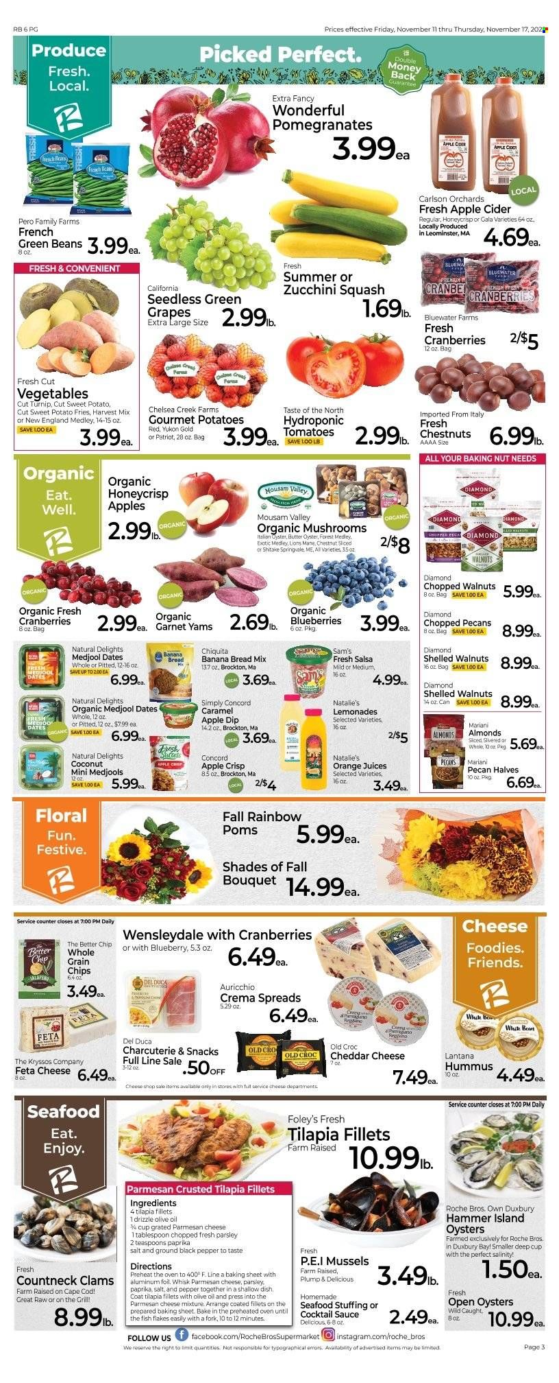 Roche Bros. (MA) Weekly Ad Flyer Specials November 11 to November 17, 2022