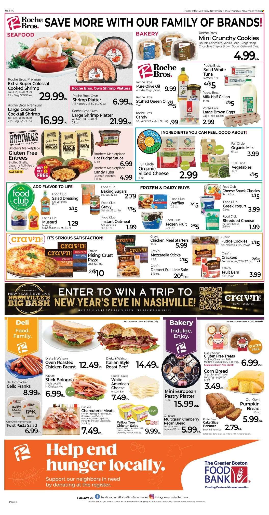 Roche Bros. (MA) Weekly Ad Flyer Specials November 11 to November 17, 2022