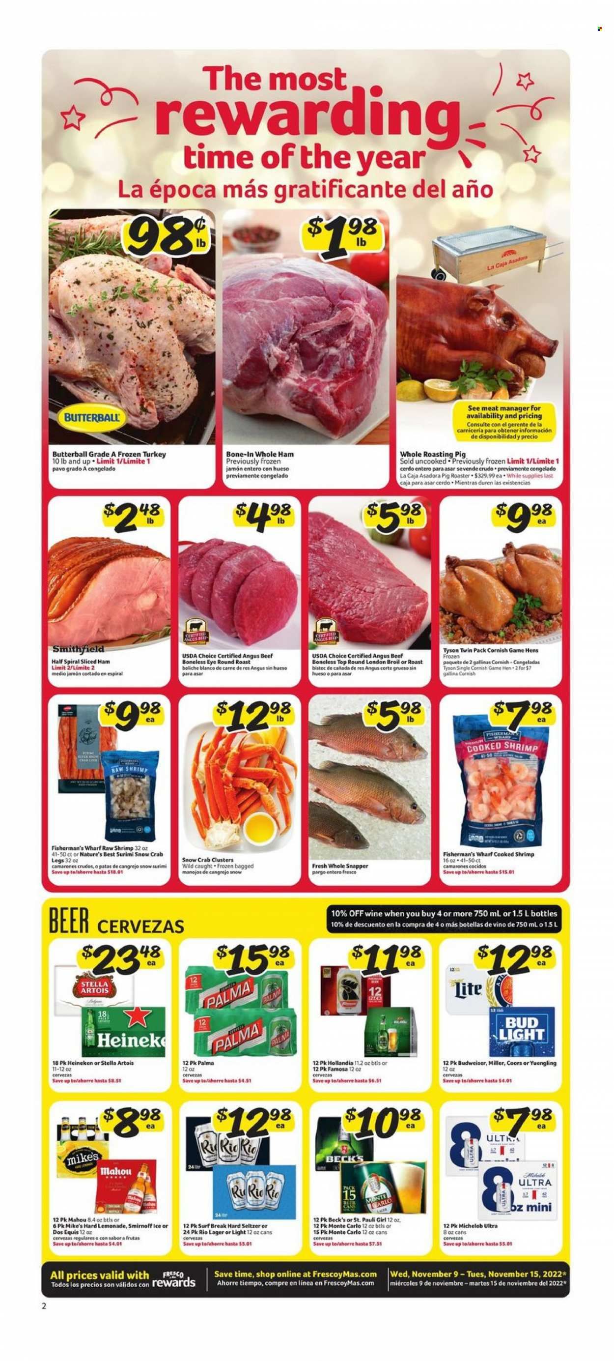 Fresco y Más (FL) Weekly Ad Flyer Specials November 9 to November 15, 2022