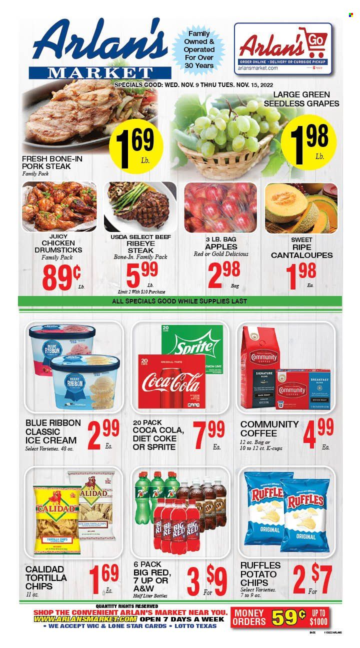 Arlan's Market (TX) Weekly Ad Flyer Specials November 9 to November 15, 2022