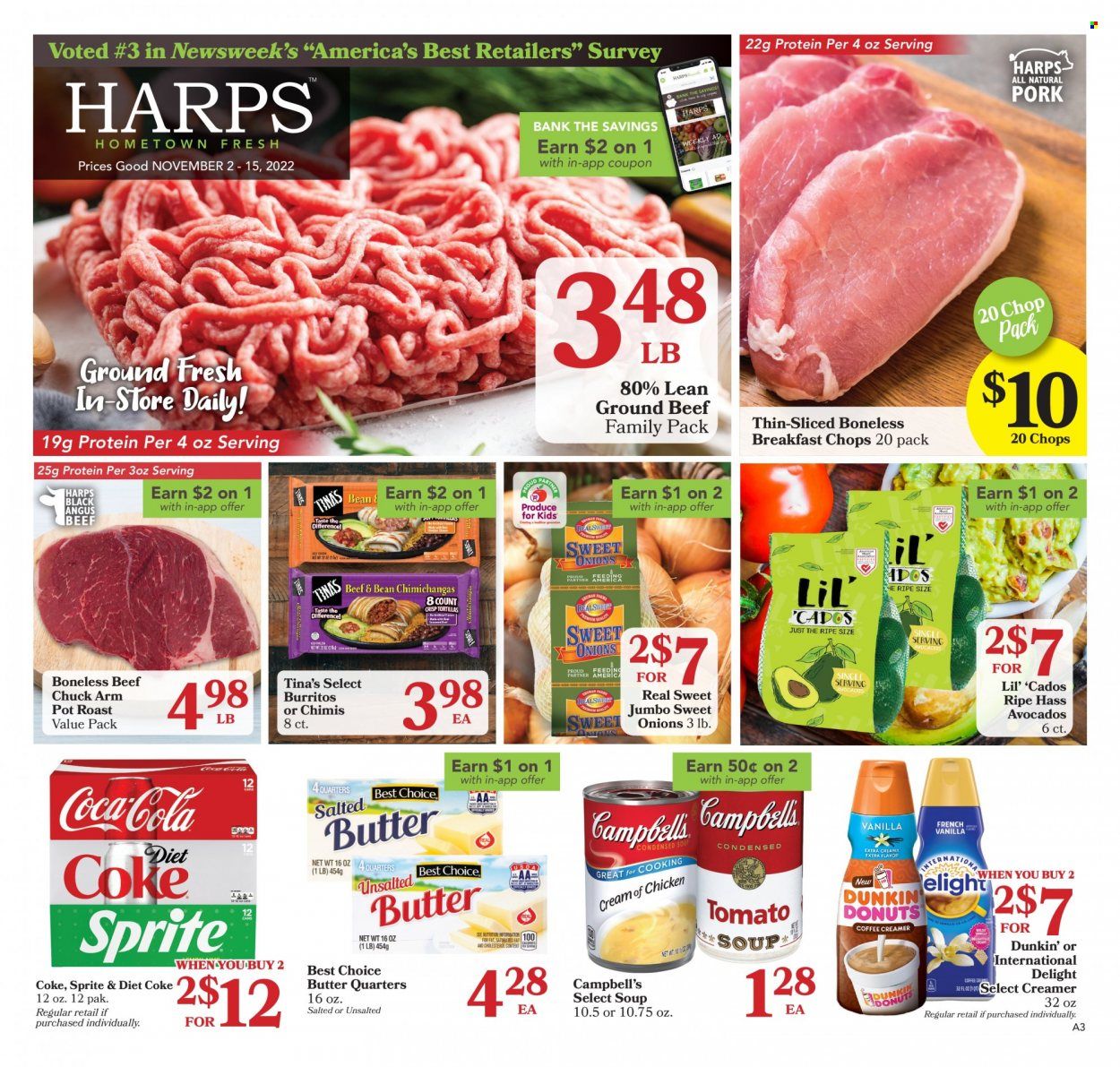 Harps Hometown Fresh (AR) Weekly Ad Flyer Specials November 2 to November 15, 2022