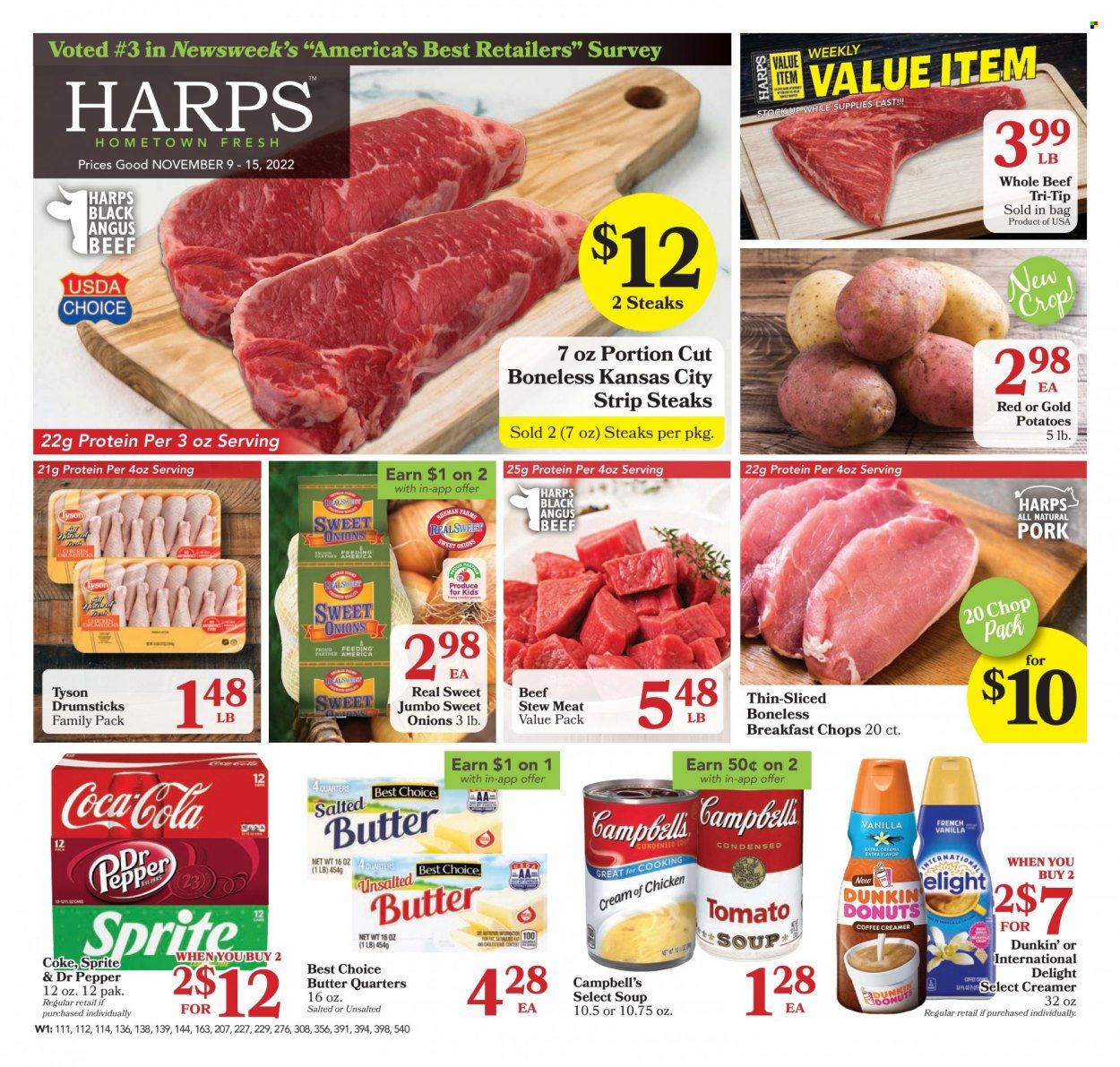 Harps Hometown Fresh (AR) Weekly Ad Flyer Specials November 9 to November 15, 2022