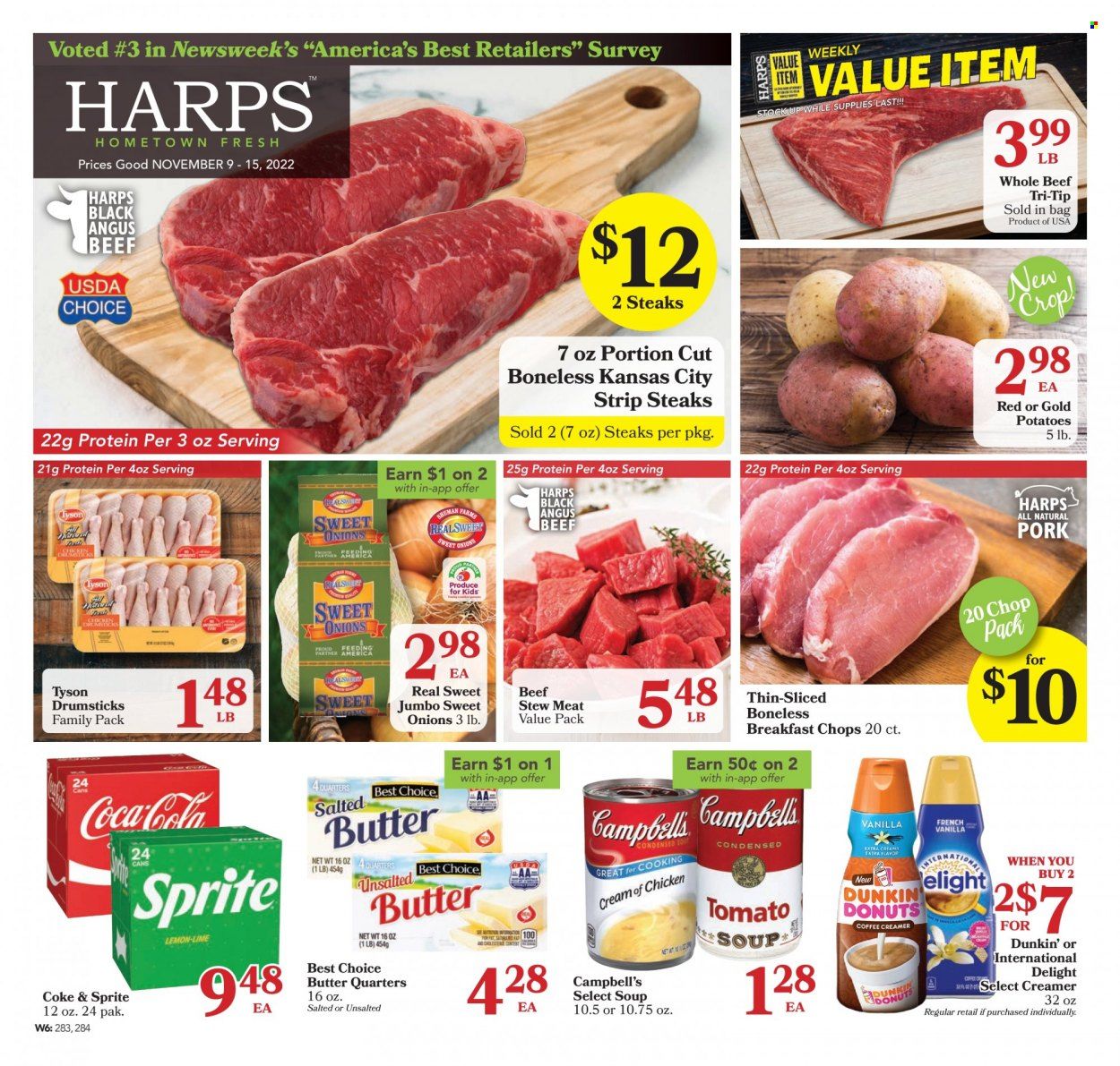 Harps Hometown Fresh (MO) Weekly Ad Flyer Specials November 9 to November 15, 2022