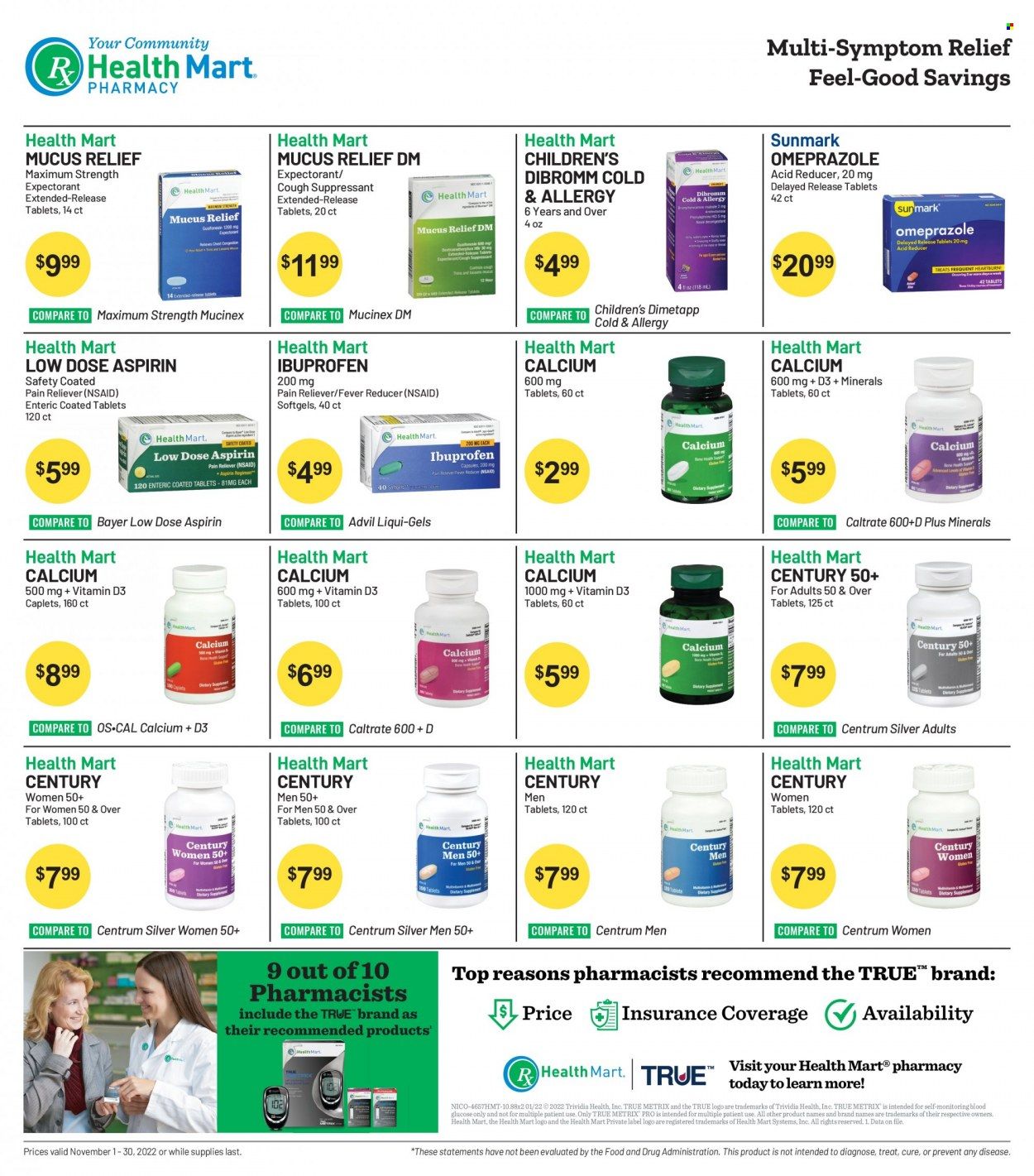 Health Mart Weekly Ad Flyer Specials November 1 to November 30, 2022
